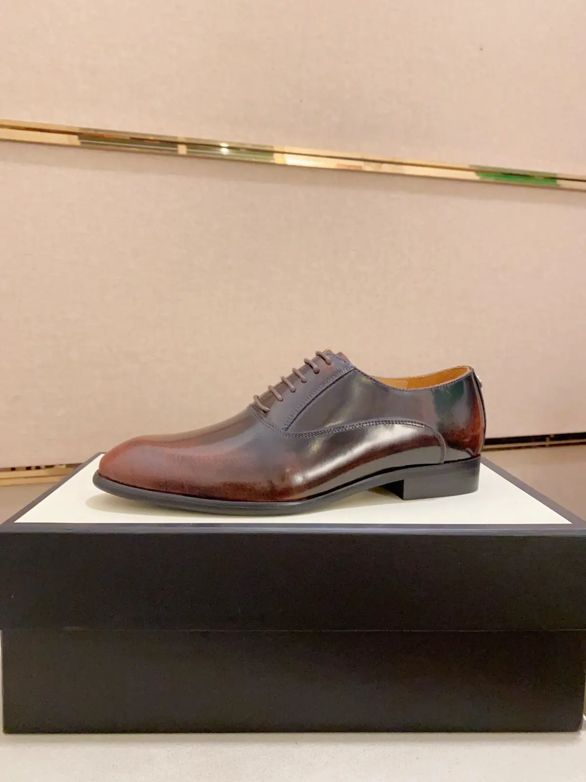 Gucci Style Leather Men's Shoes Lookbook Reference image 1