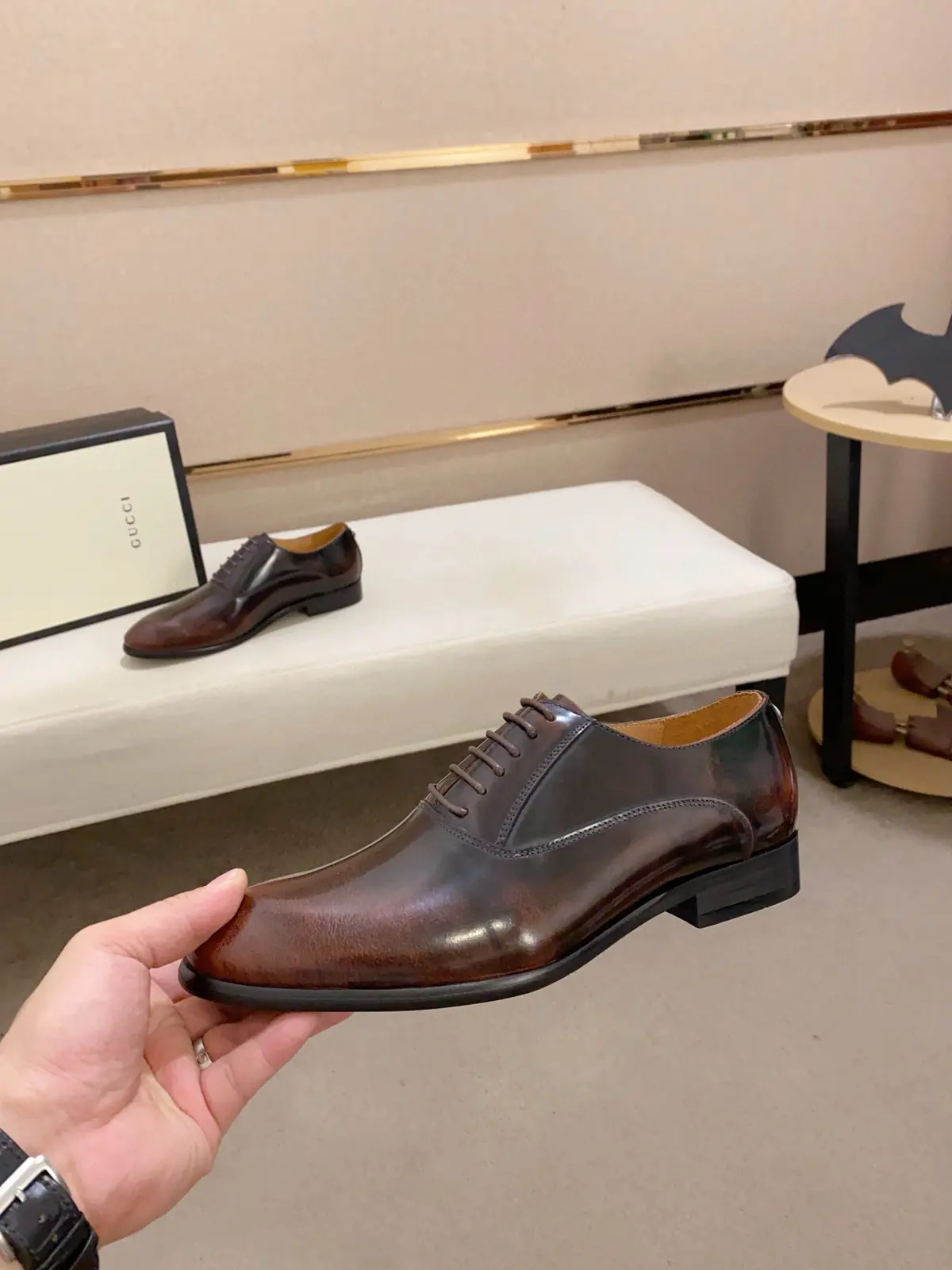 Gucci Style Leather Men's Shoes Lookbook Reference image 3