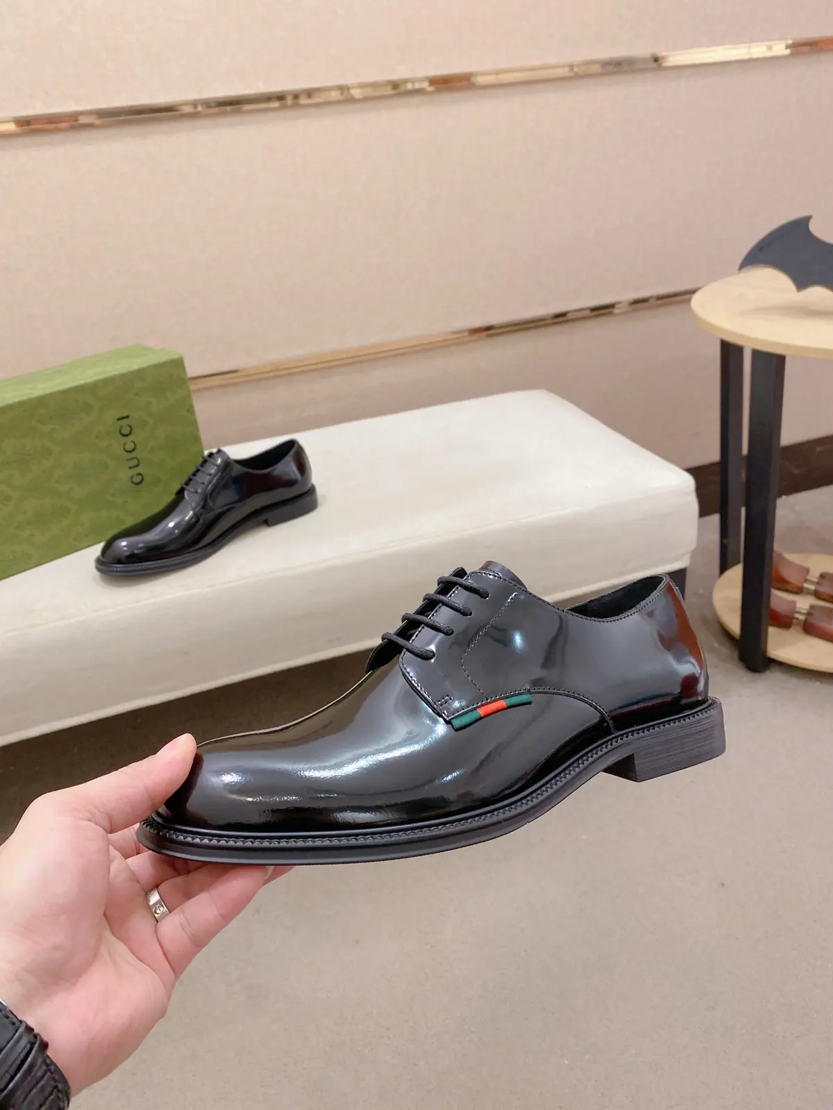 Gucci Style Leather Men's Shoes Lookbook Reference image 3