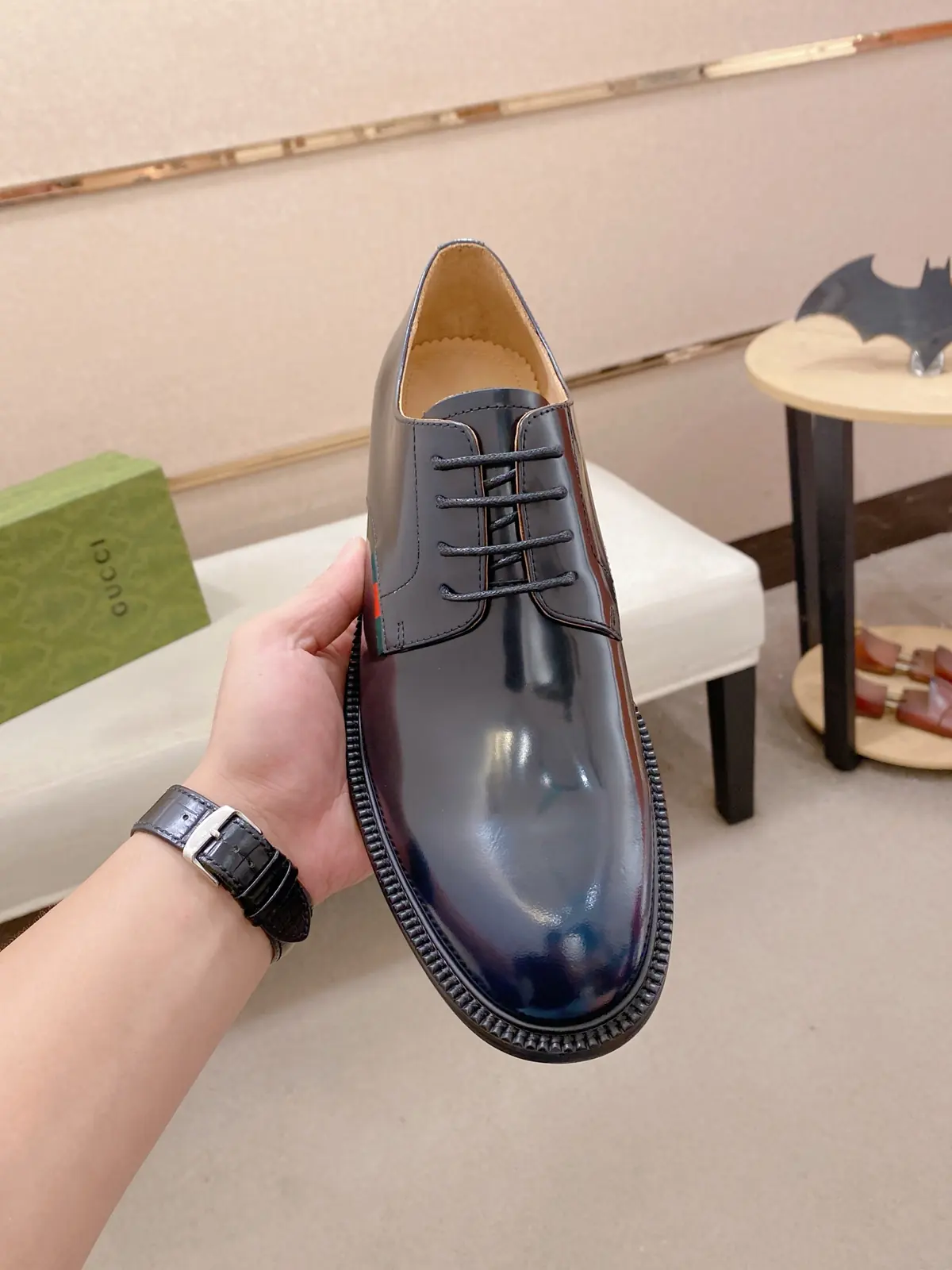 Gucci Style Leather Men's Shoes Lookbook Reference image 2