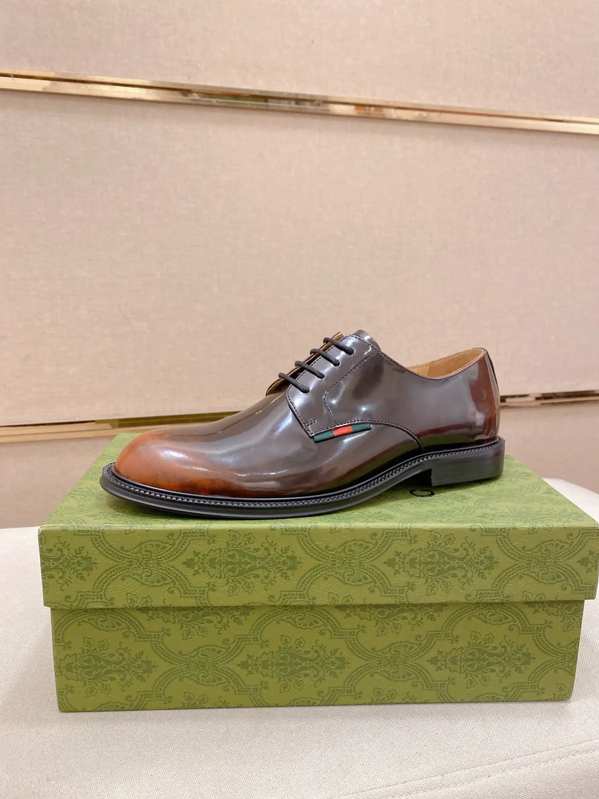 Gucci Style Leather Men's Shoes Lookbook Reference image 1