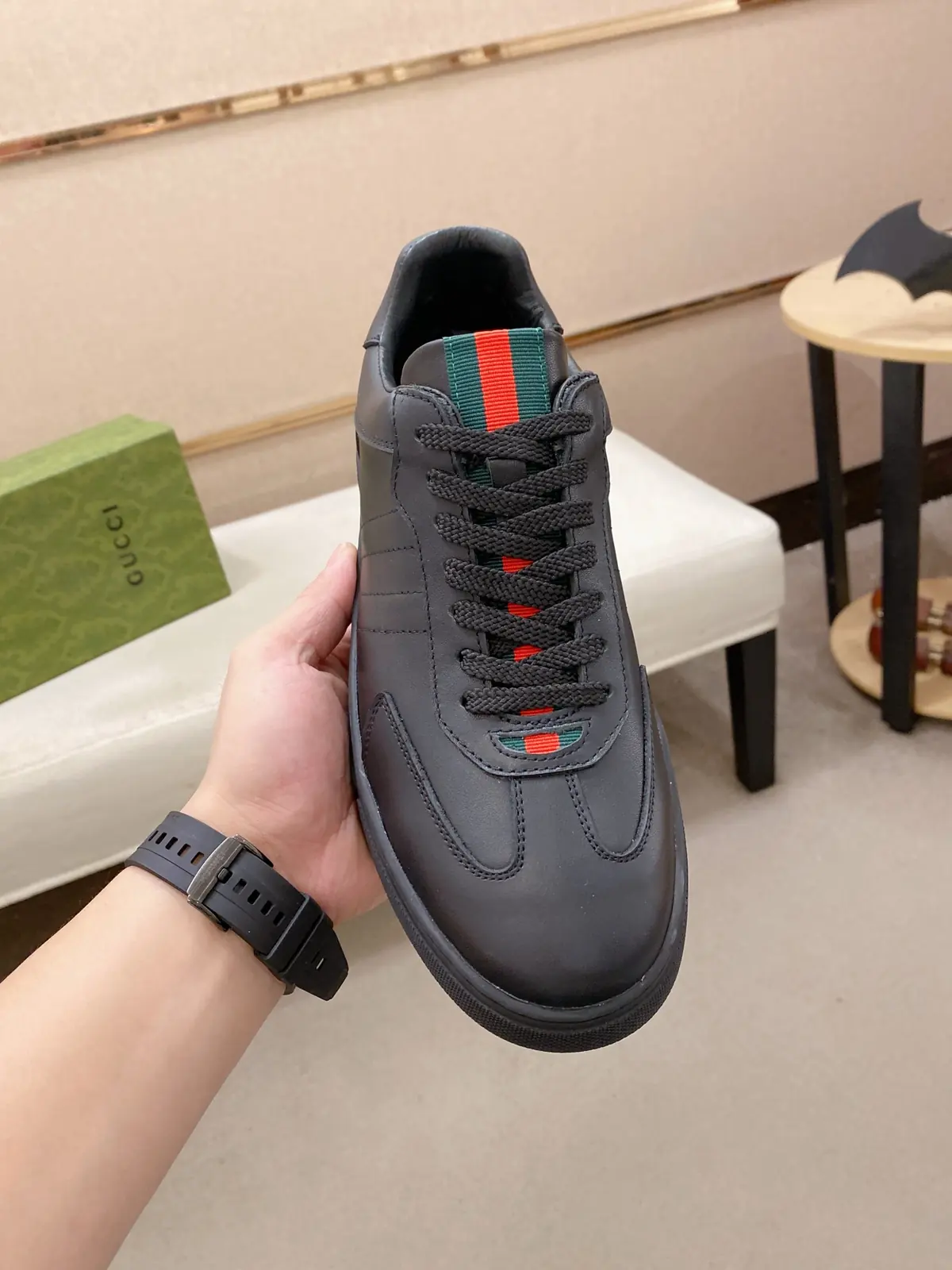 Gucci Style Leather Men's Shoes Lookbook Reference image 2