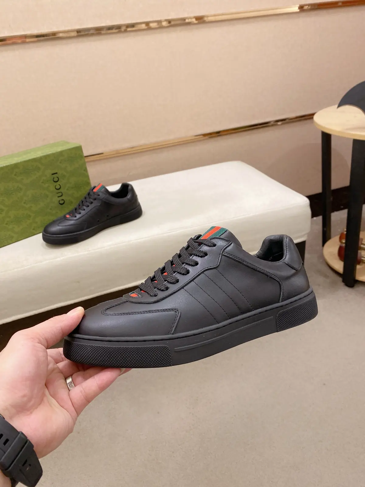 Gucci Style Leather Men's Shoes Lookbook Reference image 3