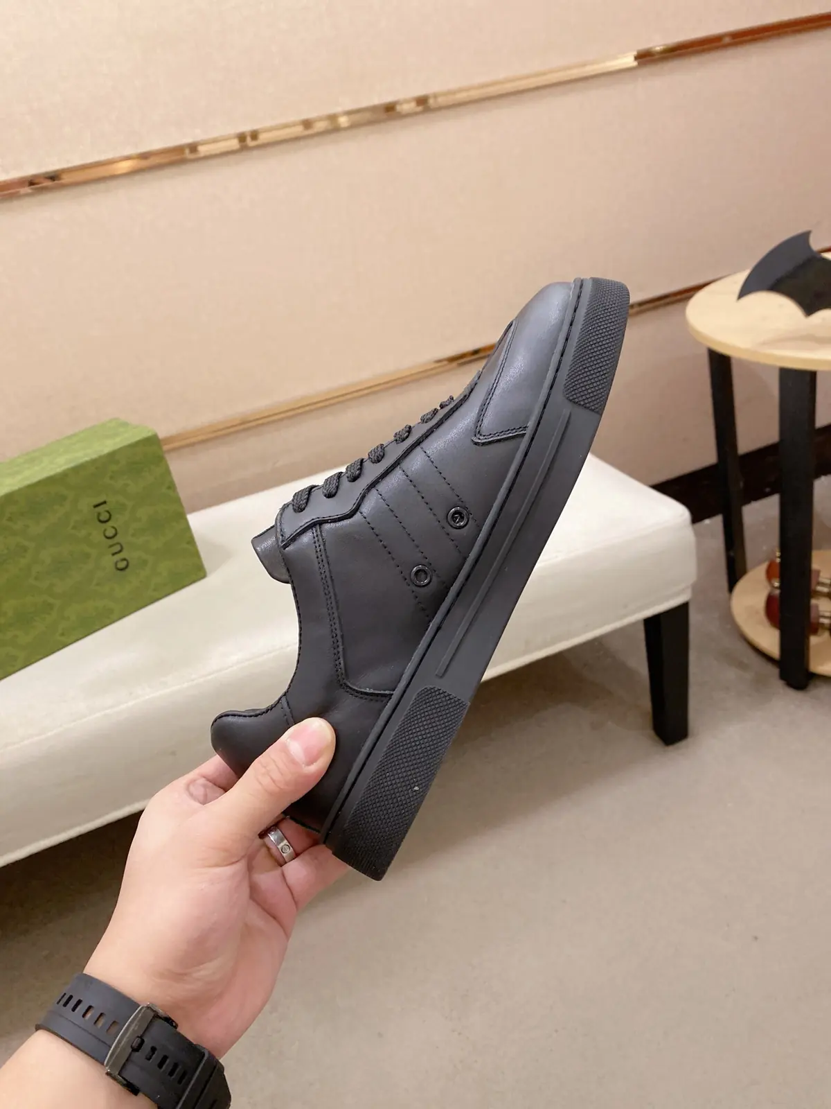 Gucci Style Leather Men's Shoes Lookbook Reference image 5