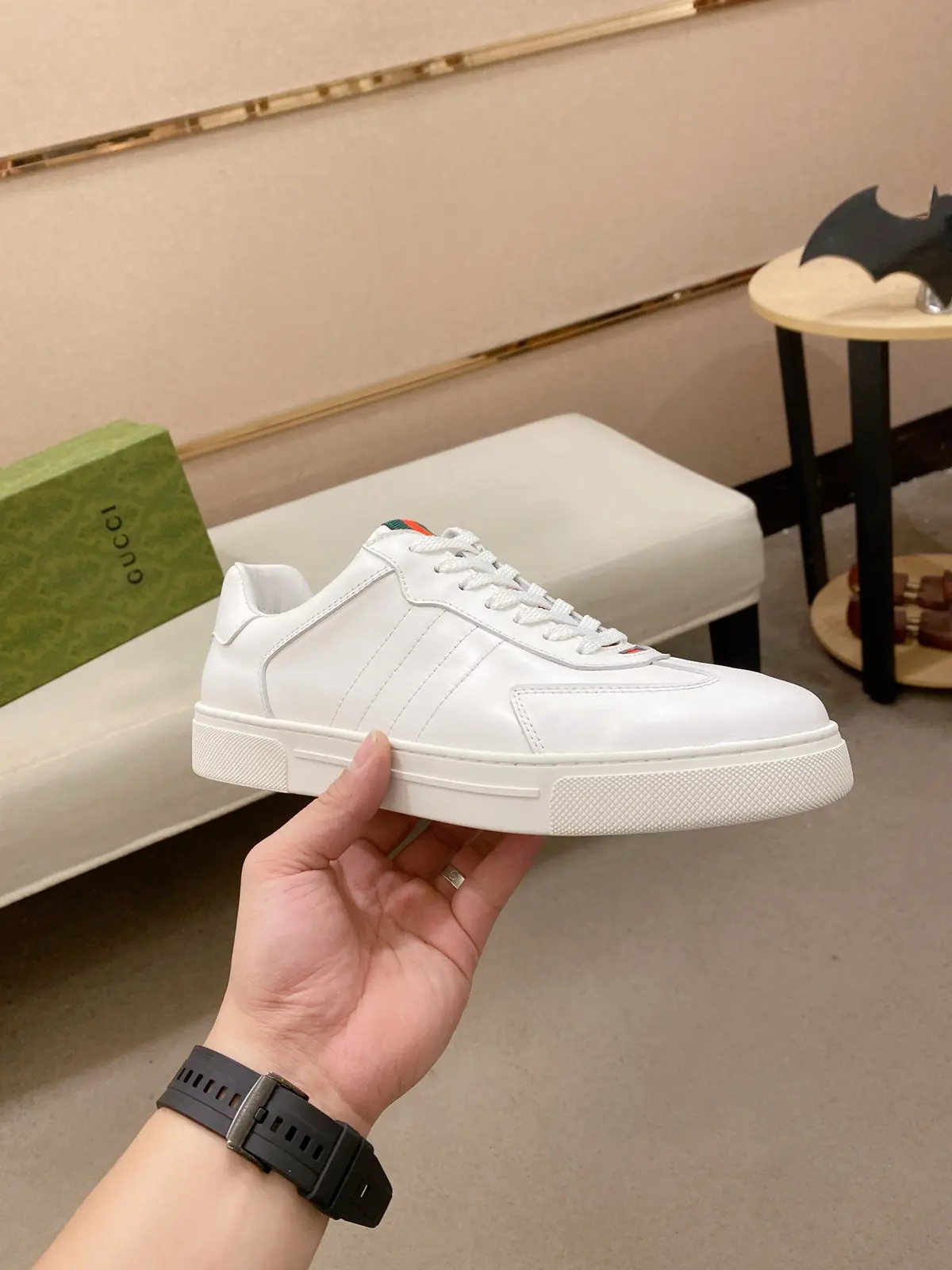 Gucci Style Leather Men's Shoes Lookbook Reference image 4