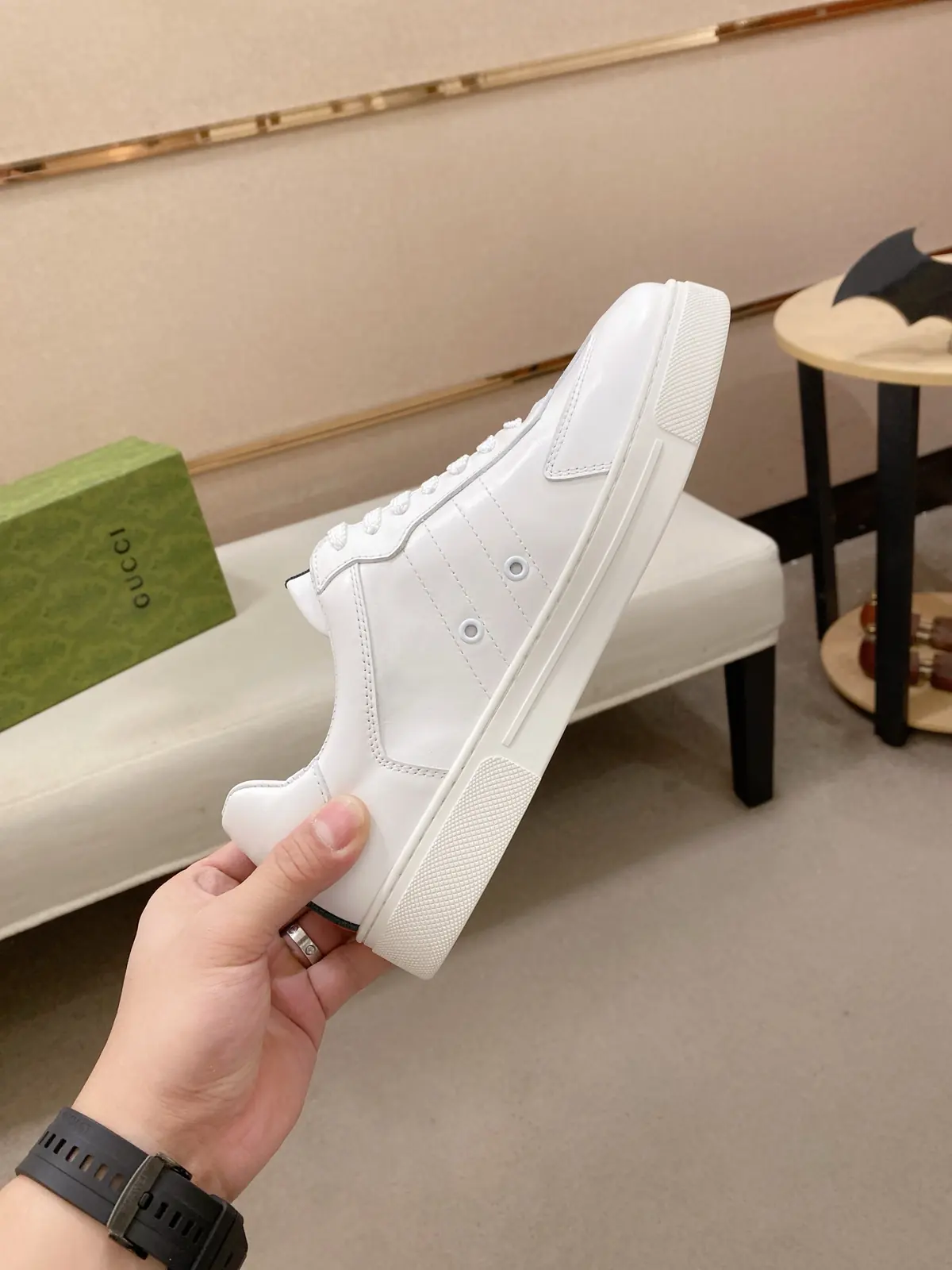 Gucci Style Leather Men's Shoes Lookbook Reference image 5