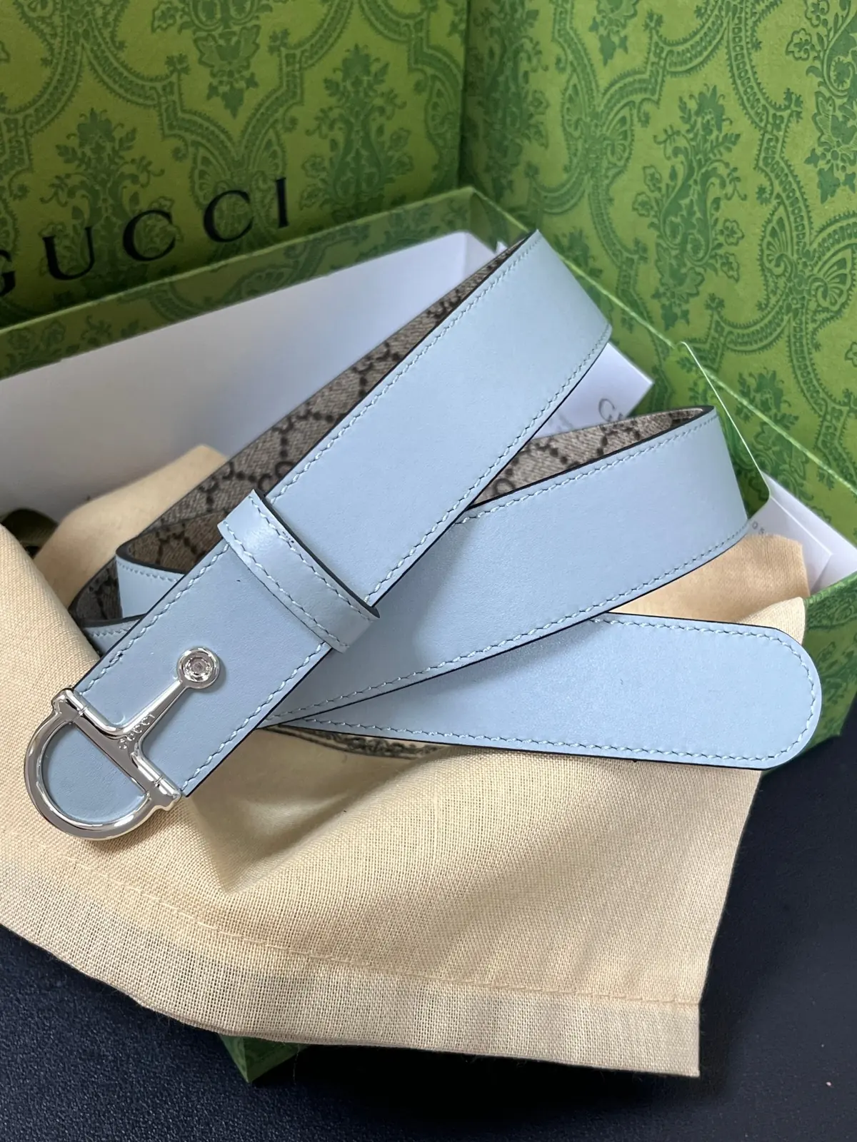 Gucci Style Leather Women's Belts Lookbook Reference image 1