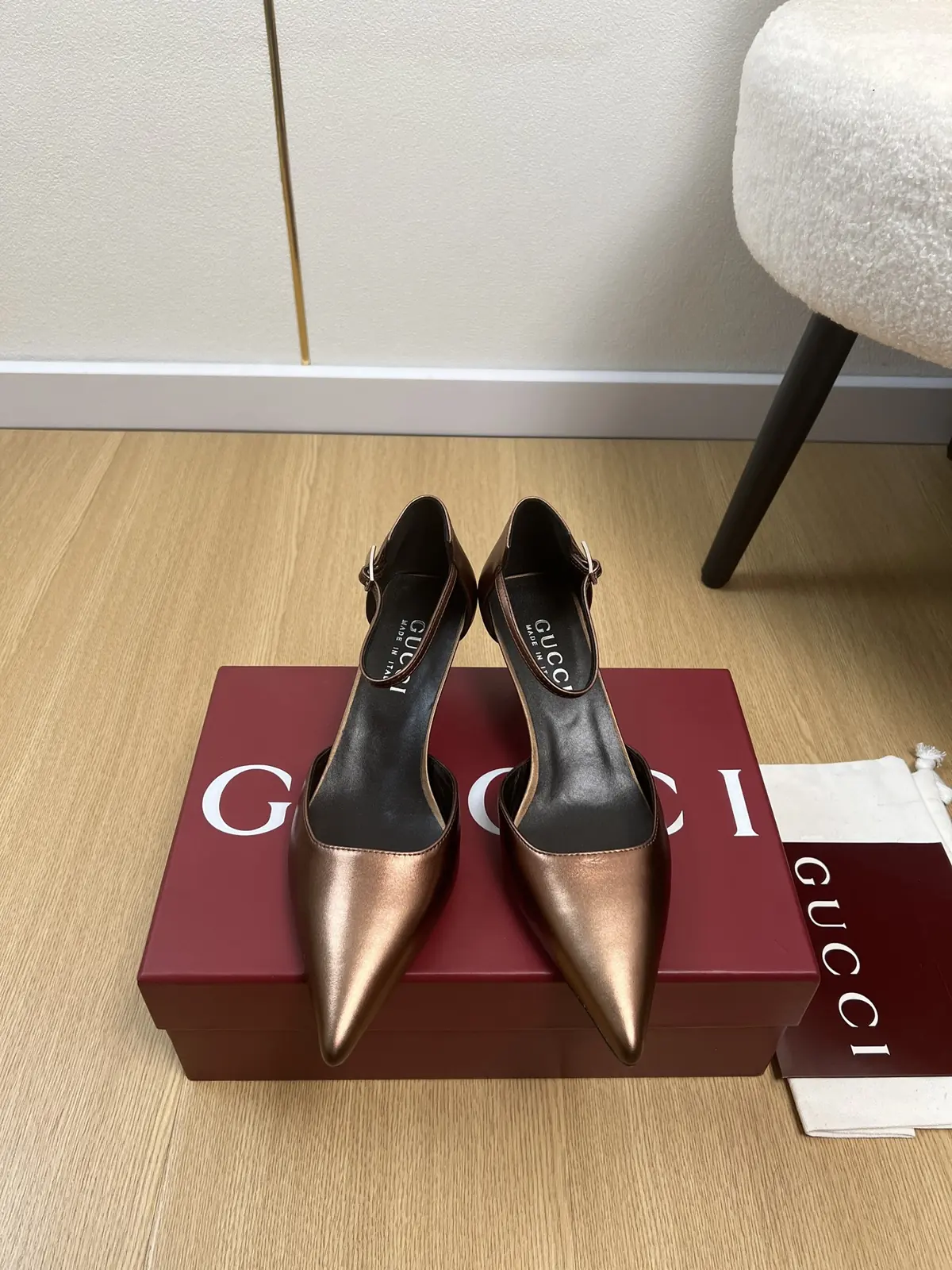 Gucci Style Leather Women's Shoes Lookbook Reference image 1