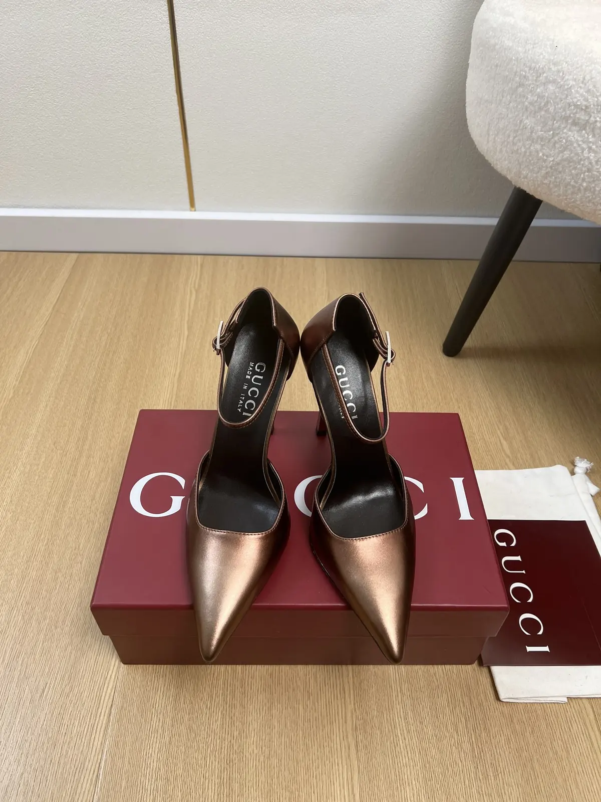 Gucci Style Leather Women's Shoes Lookbook Reference image 1