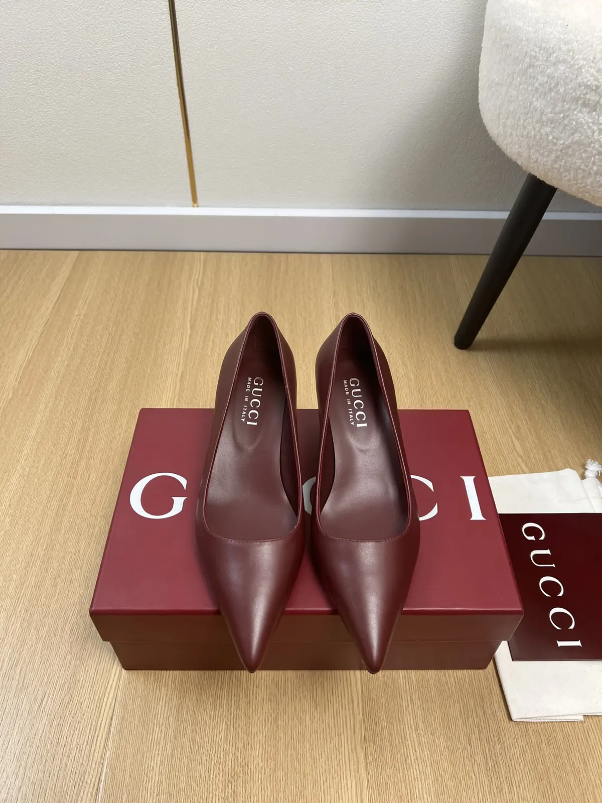 Gucci Style Leather Women's Shoes Lookbook Reference image 1