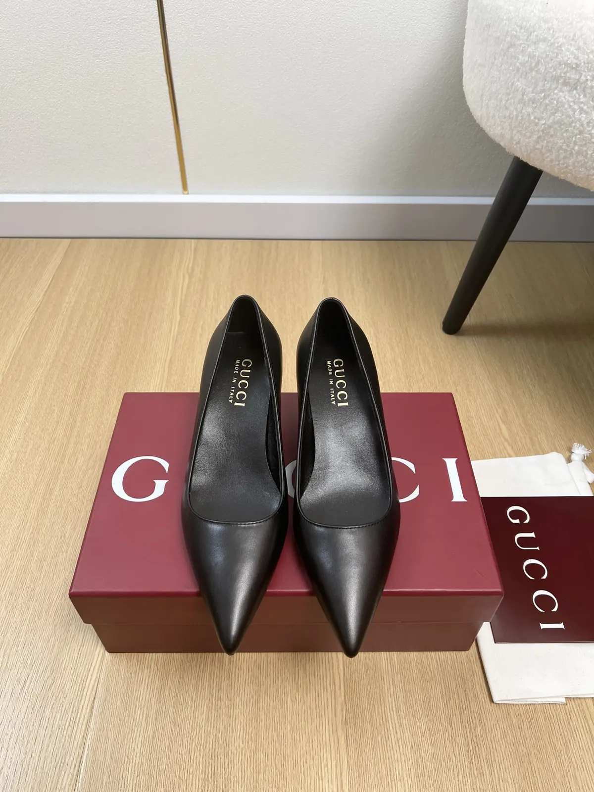 Gucci Style Leather Women's Shoes Lookbook Reference image 1