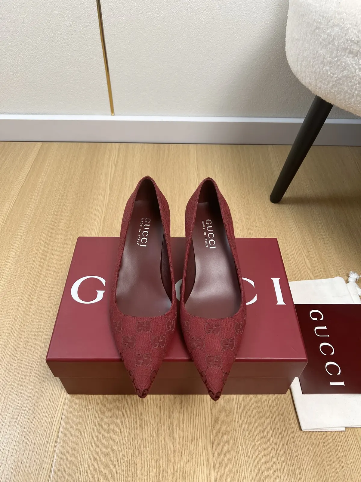 Gucci Style Leather Women's Shoes Lookbook Reference image 1