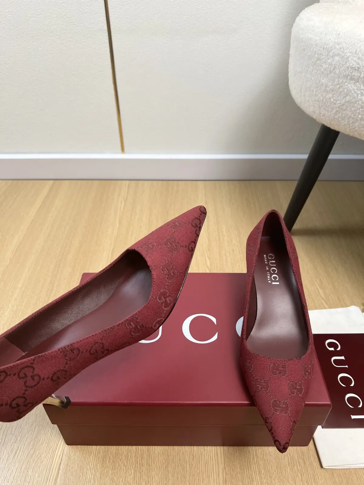 Gucci Style Leather Women's Shoes Lookbook Reference image 5