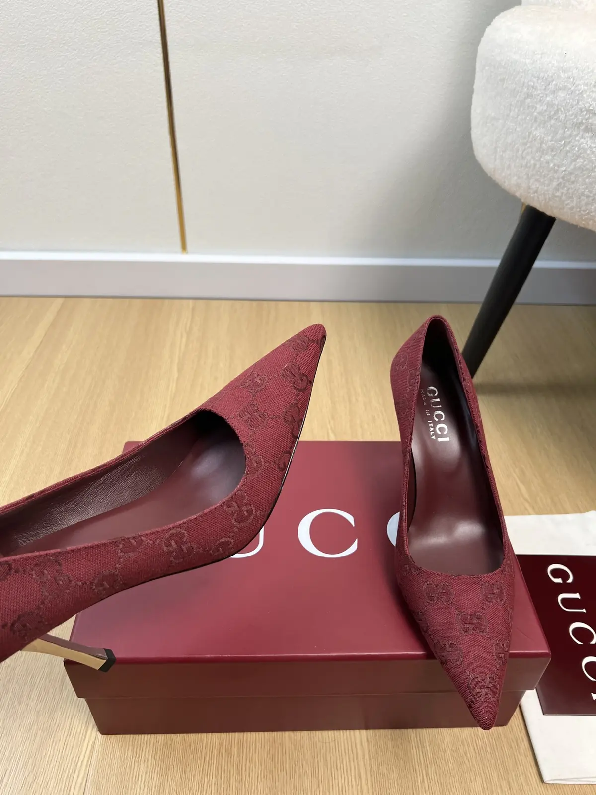 Gucci Style Leather Women's Shoes Lookbook Reference image 5
