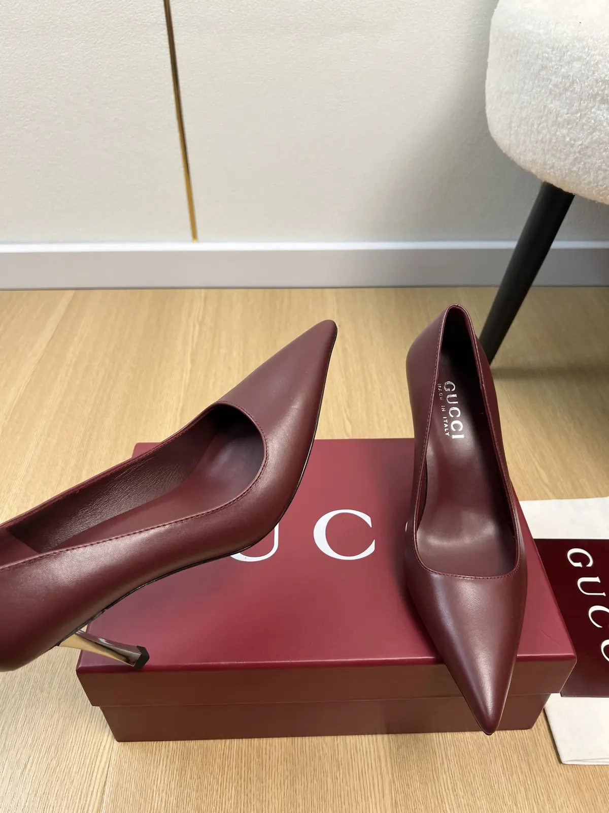 Gucci Style Leather Women's Shoes Lookbook Reference image 5