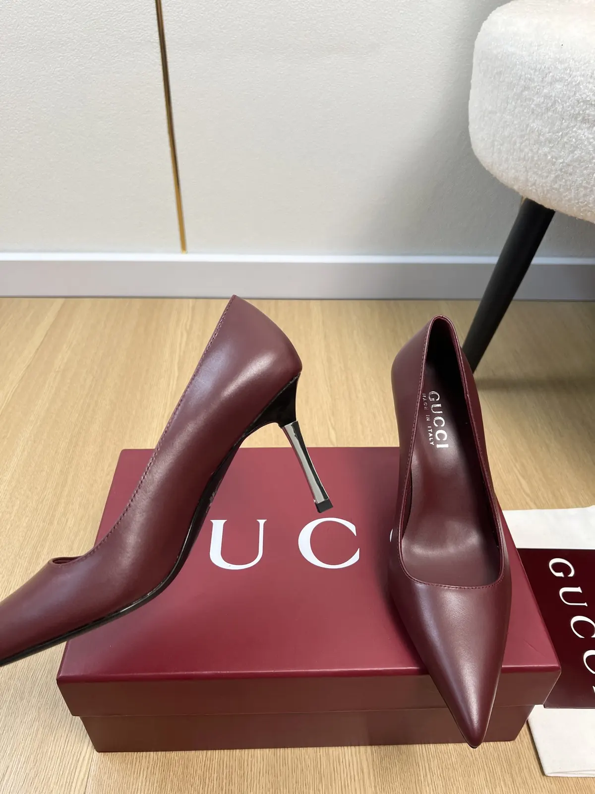 Gucci Style Leather Women's Shoes Lookbook Reference image 6