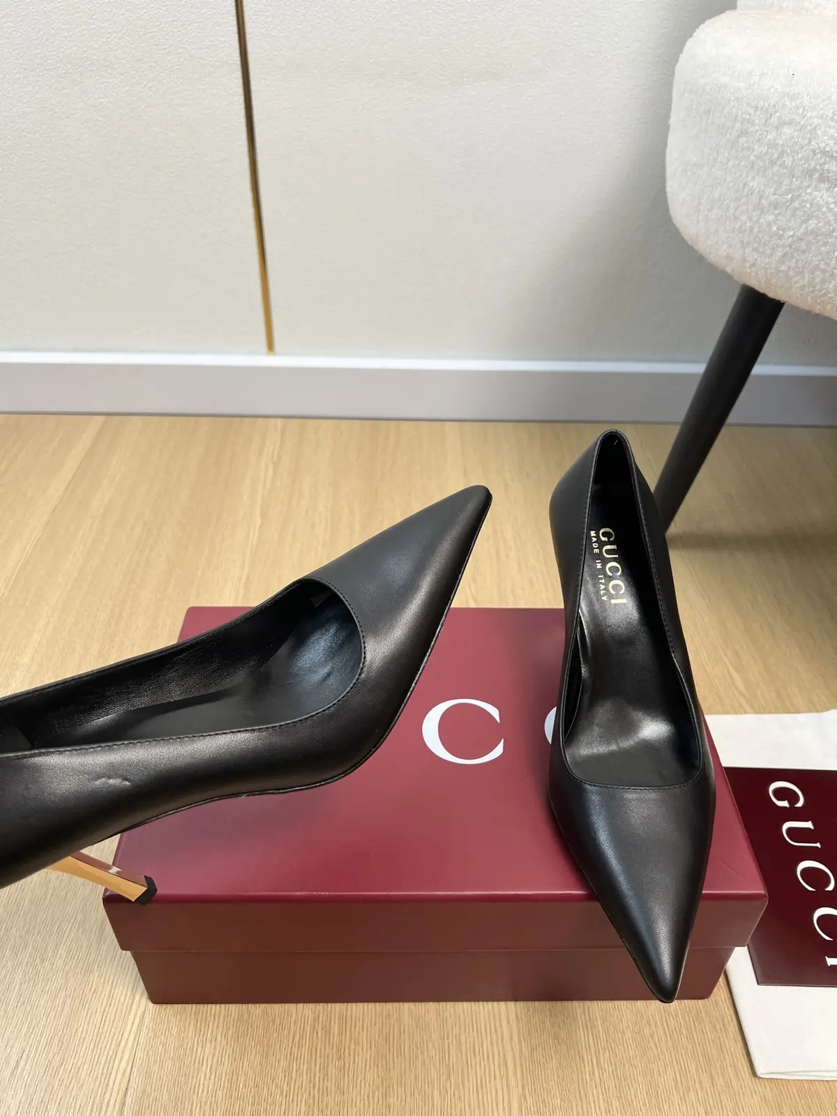 Gucci Style Leather Women's Shoes Lookbook Reference image 5