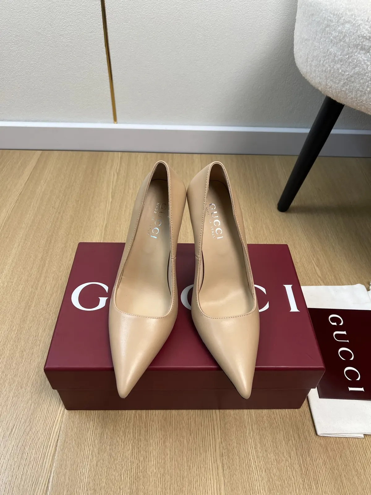Gucci Style Leather Women's Shoes Lookbook Reference image 1