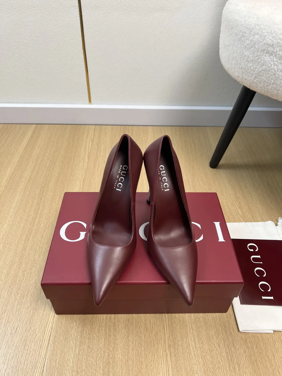 Gucci Style Leather Women's Shoes Lookbook Reference image 1