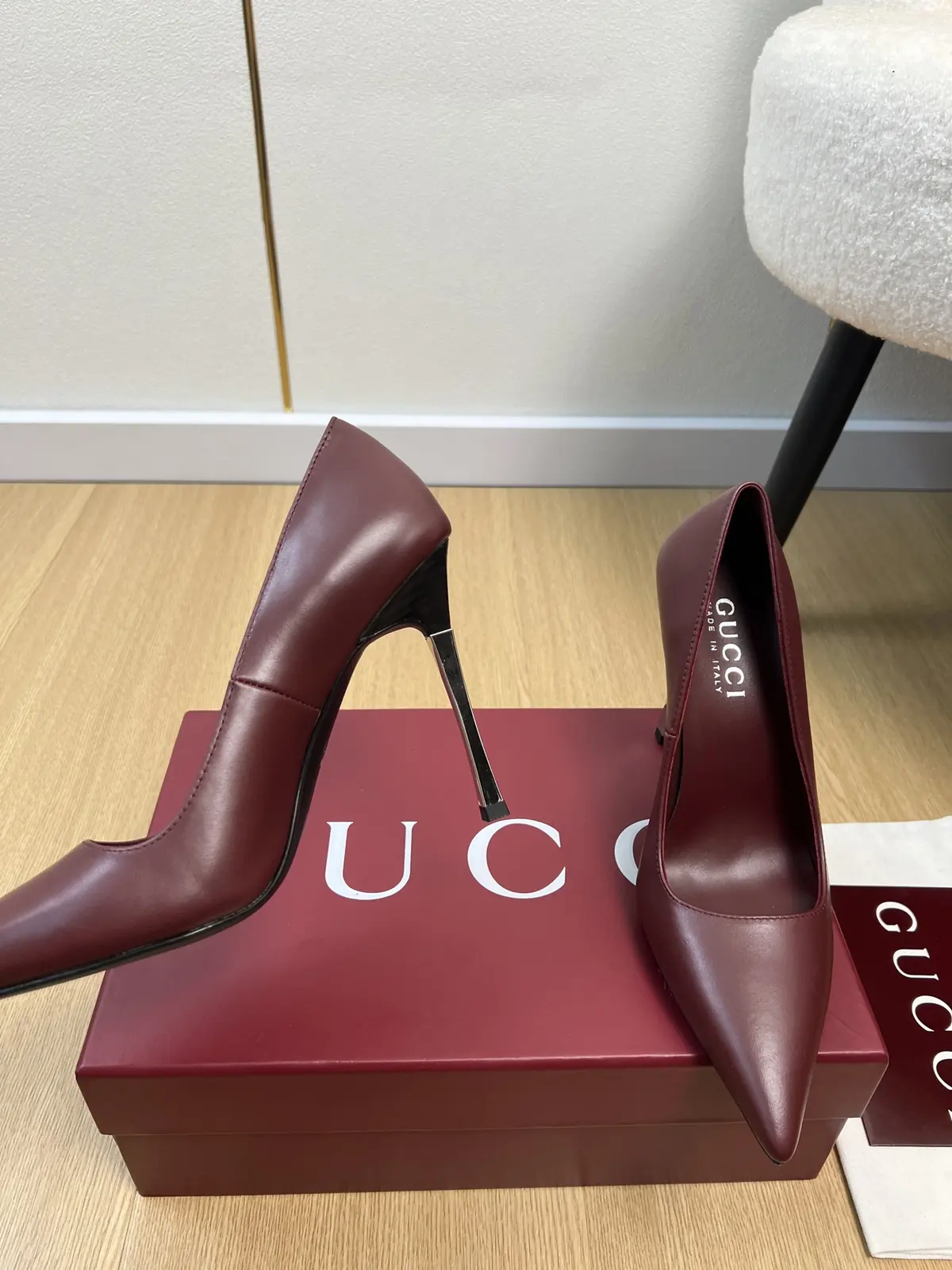 Gucci Style Leather Women's Shoes Lookbook Reference image 6