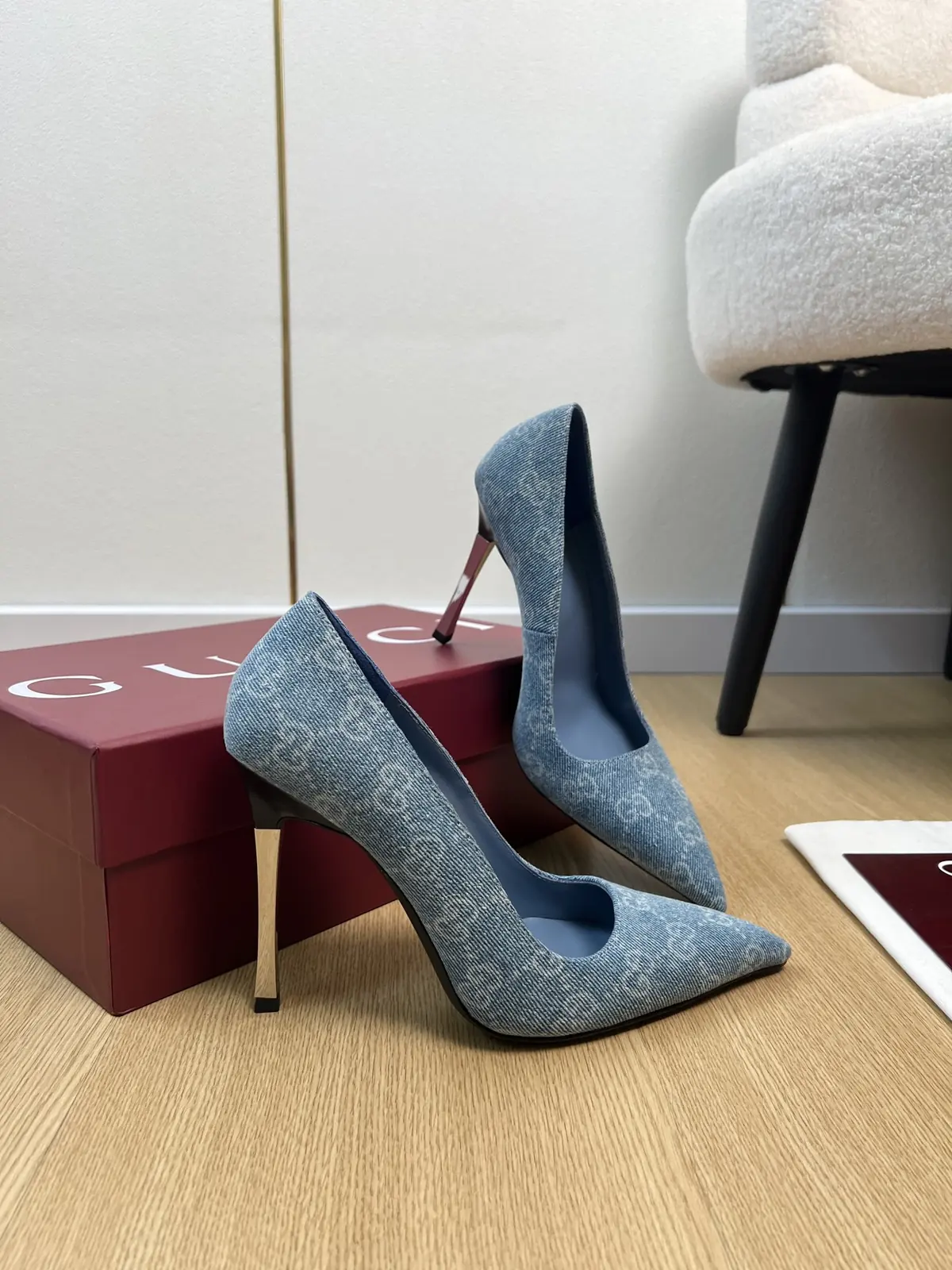 Gucci Style Leather Women's Shoes Lookbook Reference image 4