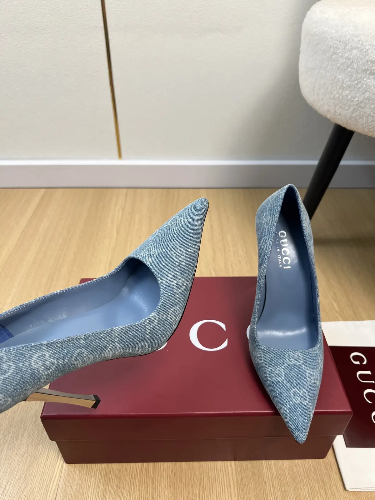 Gucci Style Leather Women's Shoes Lookbook Reference image 5