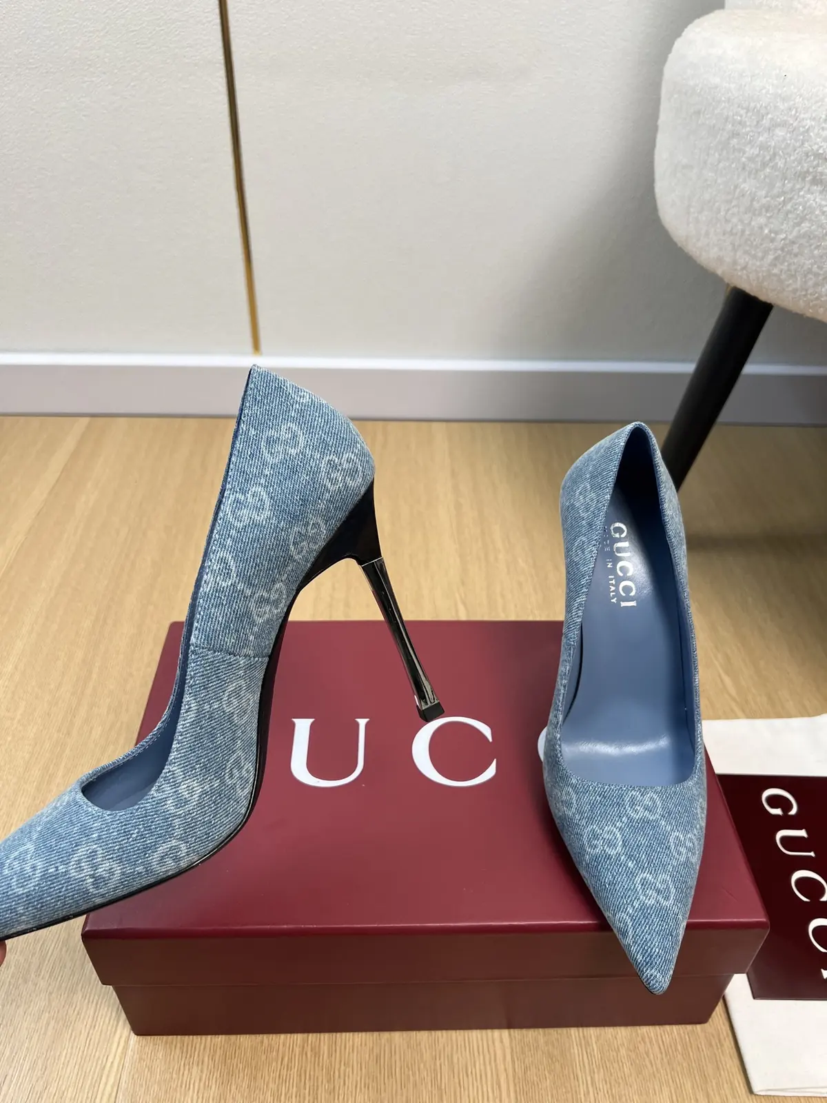 Gucci Style Leather Women's Shoes Lookbook Reference image 6
