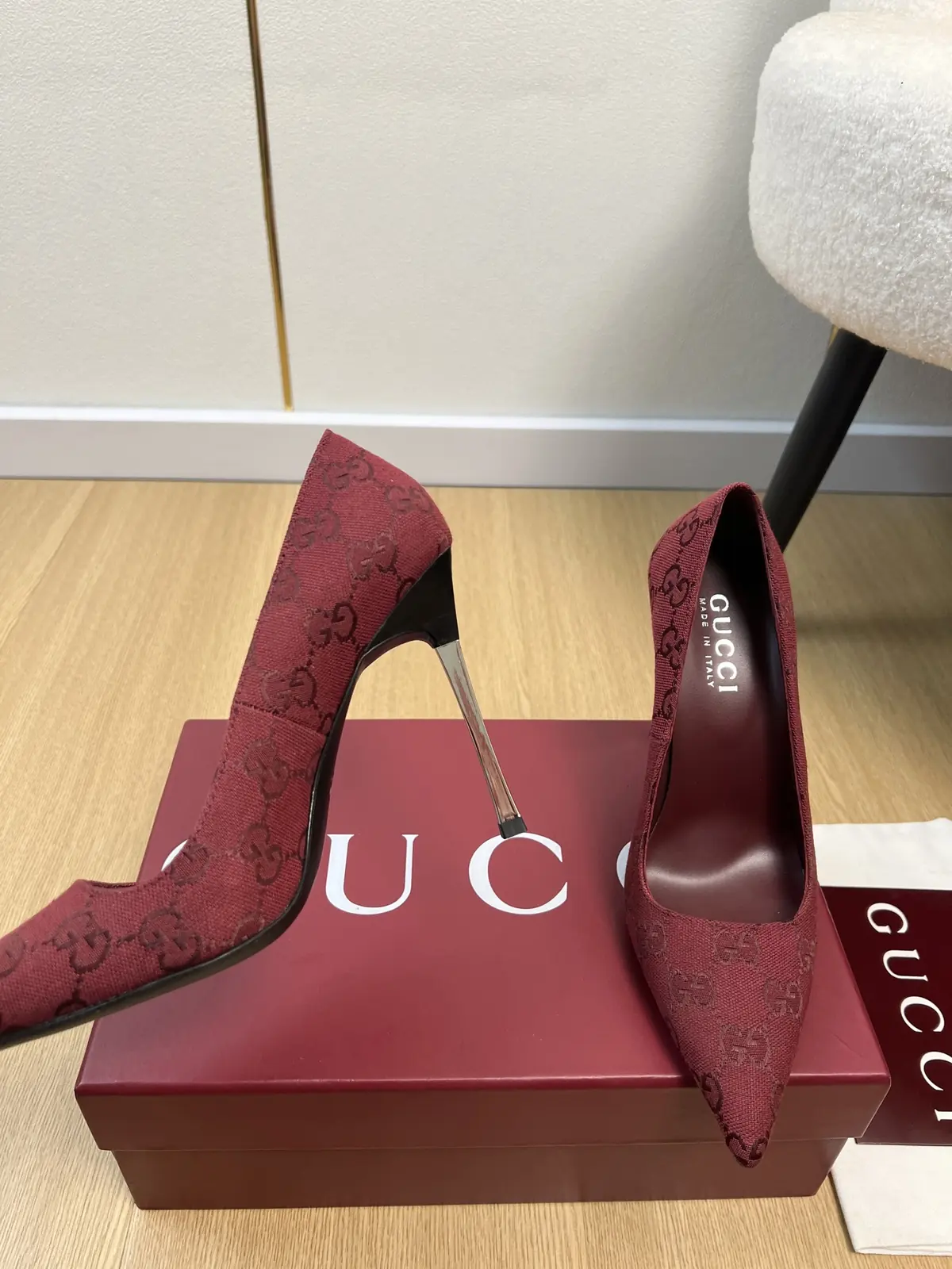 Gucci Style Leather Women's Shoes Lookbook Reference image 6