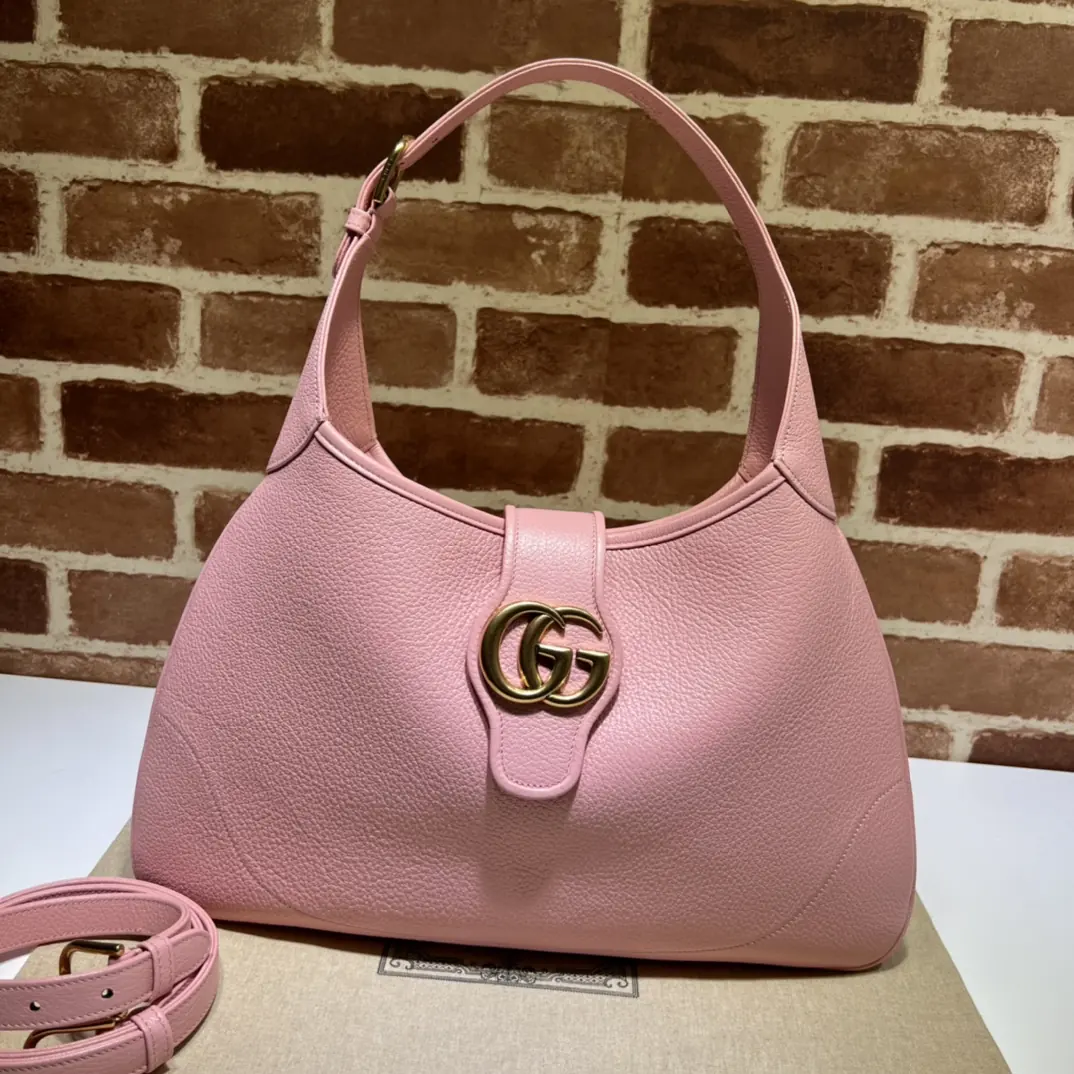 Gucci Style Pink Leather Bag Lookbook Reference image 1