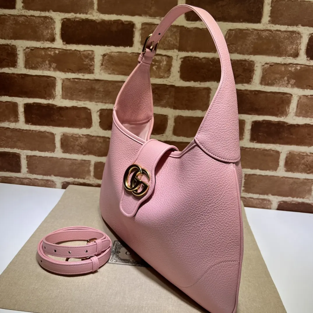 Gucci Style Pink Leather Bag Lookbook Reference image 2