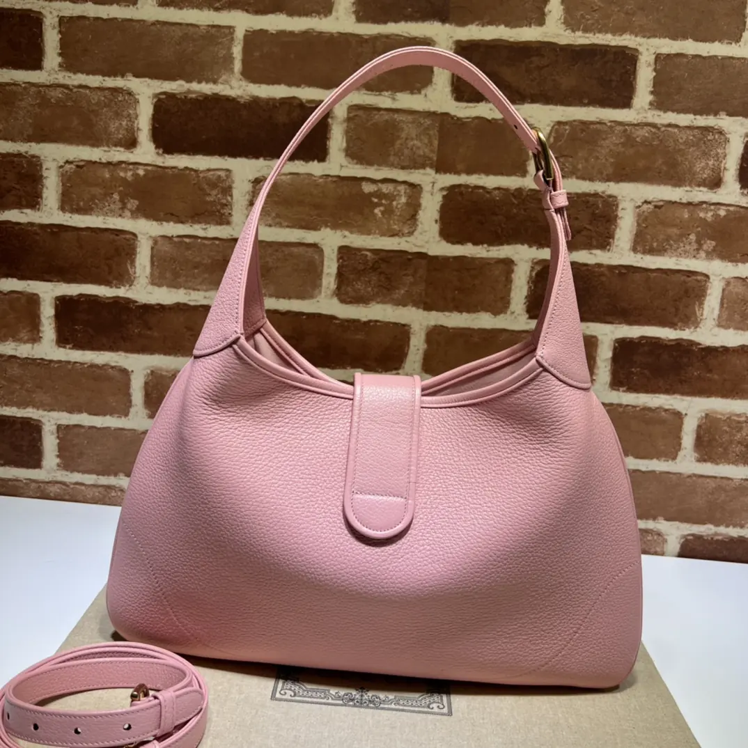 Gucci Style Pink Leather Bag Lookbook Reference image 3