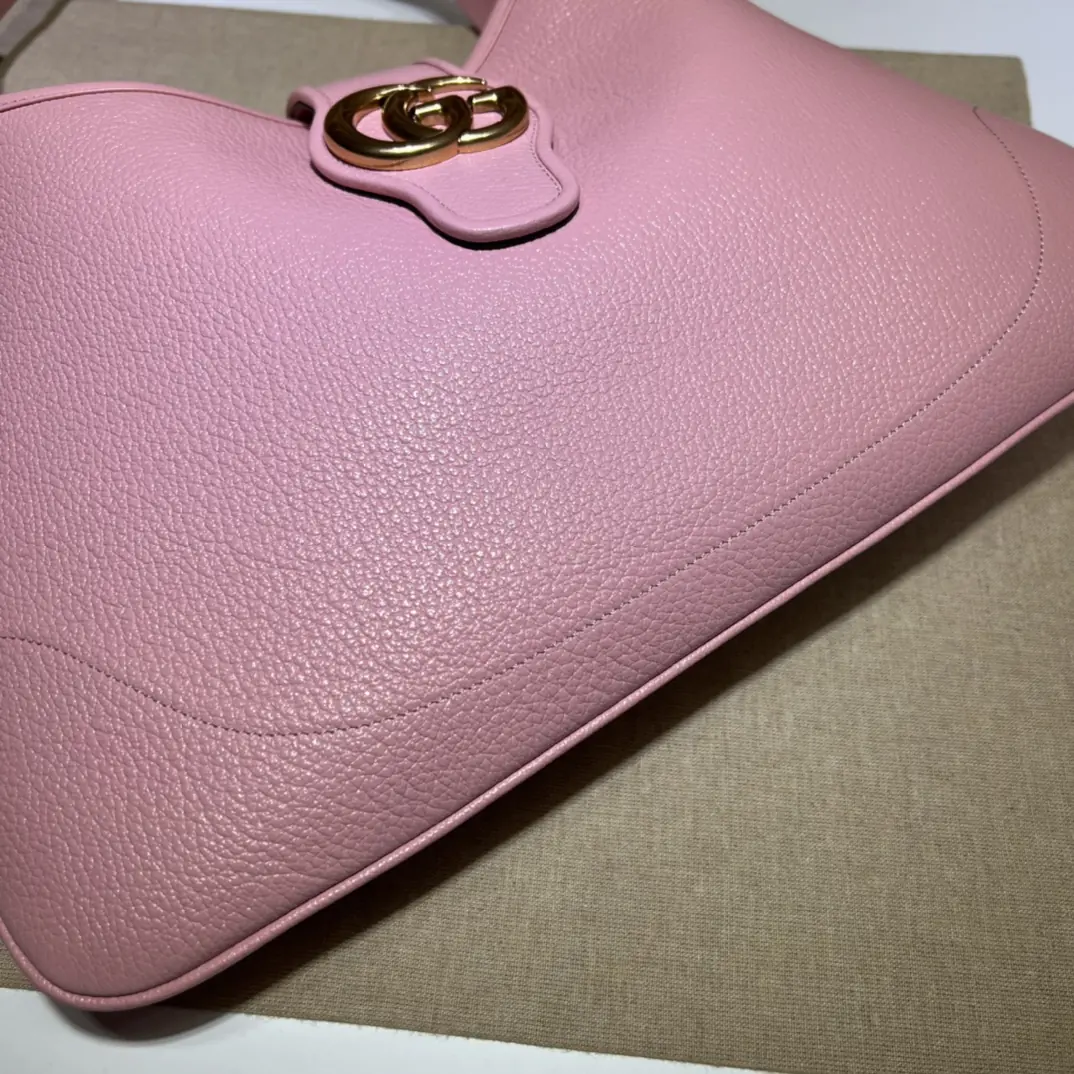 Gucci Style Pink Leather Bag Lookbook Reference image 4
