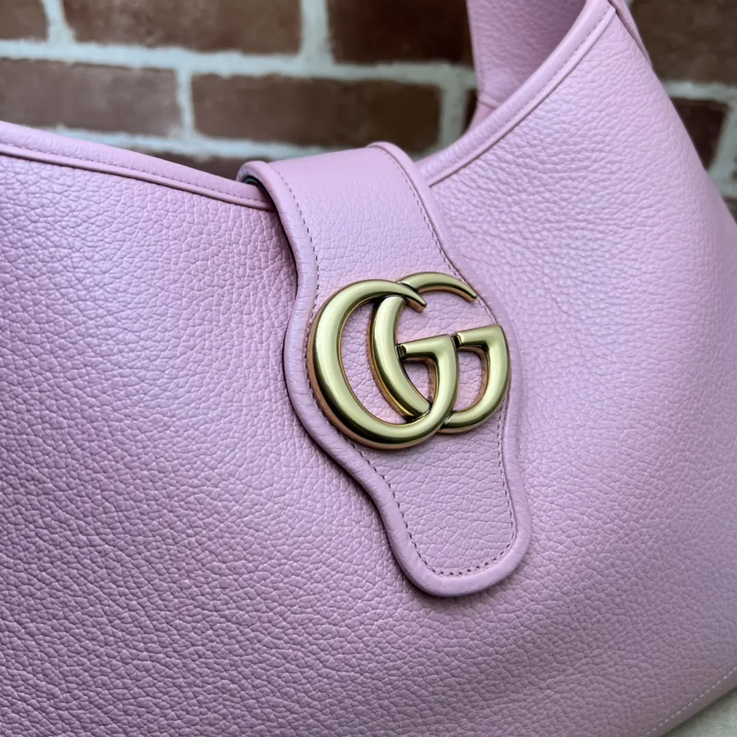 Gucci Style Pink Leather Bag Lookbook Reference image 5