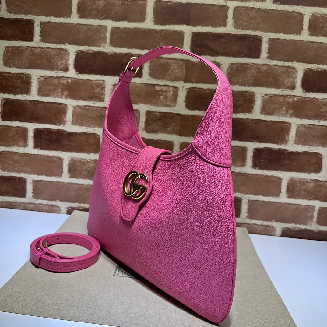 Gucci Style Pink Leather Bag Lookbook Reference image 2