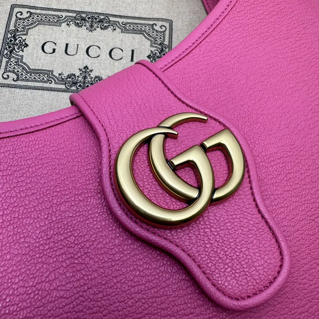 Gucci Style Pink Leather Bag Lookbook Reference image 5