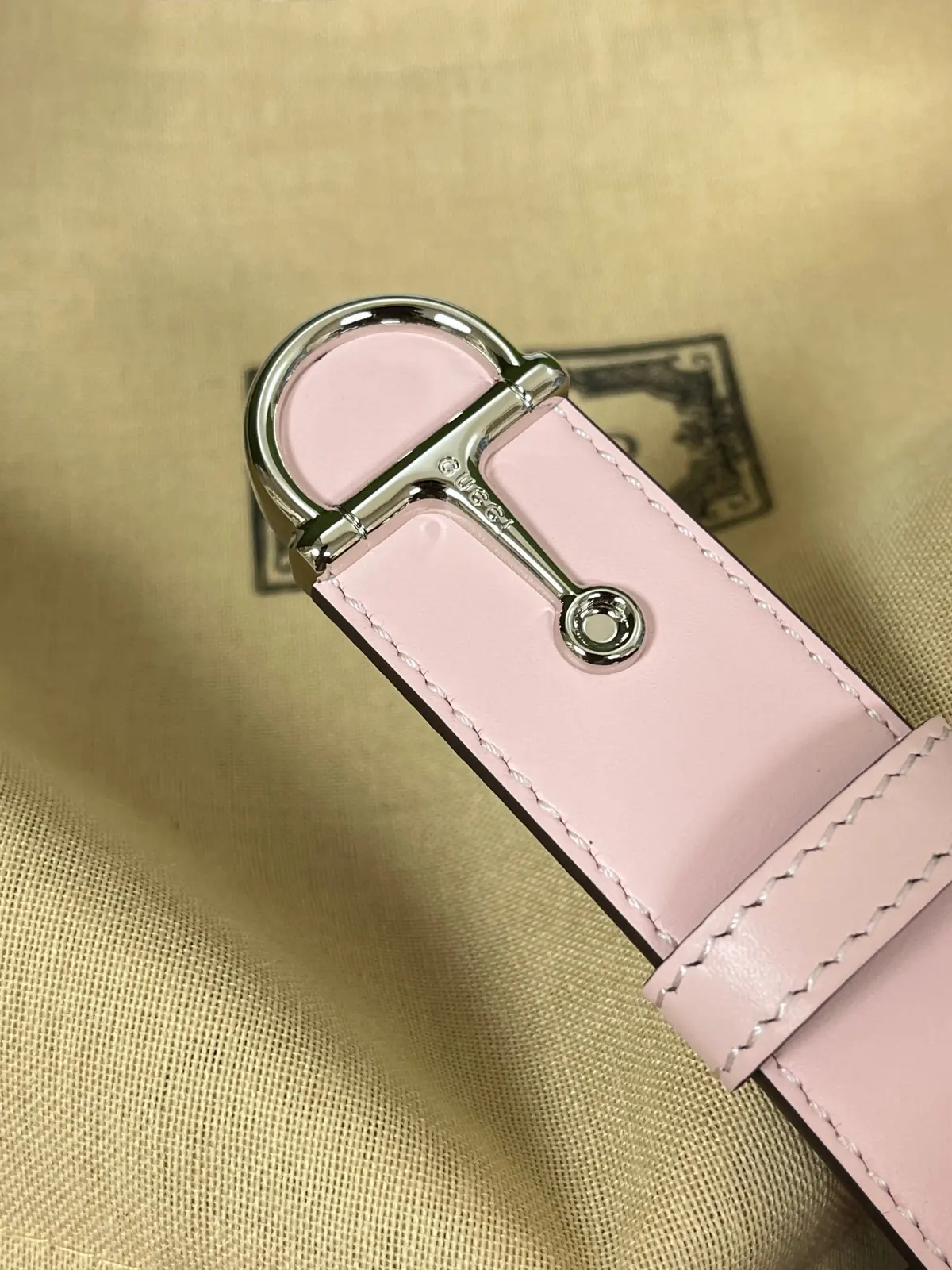 Gucci Style Pink Leather Women's Belts Lookbook Reference image 6