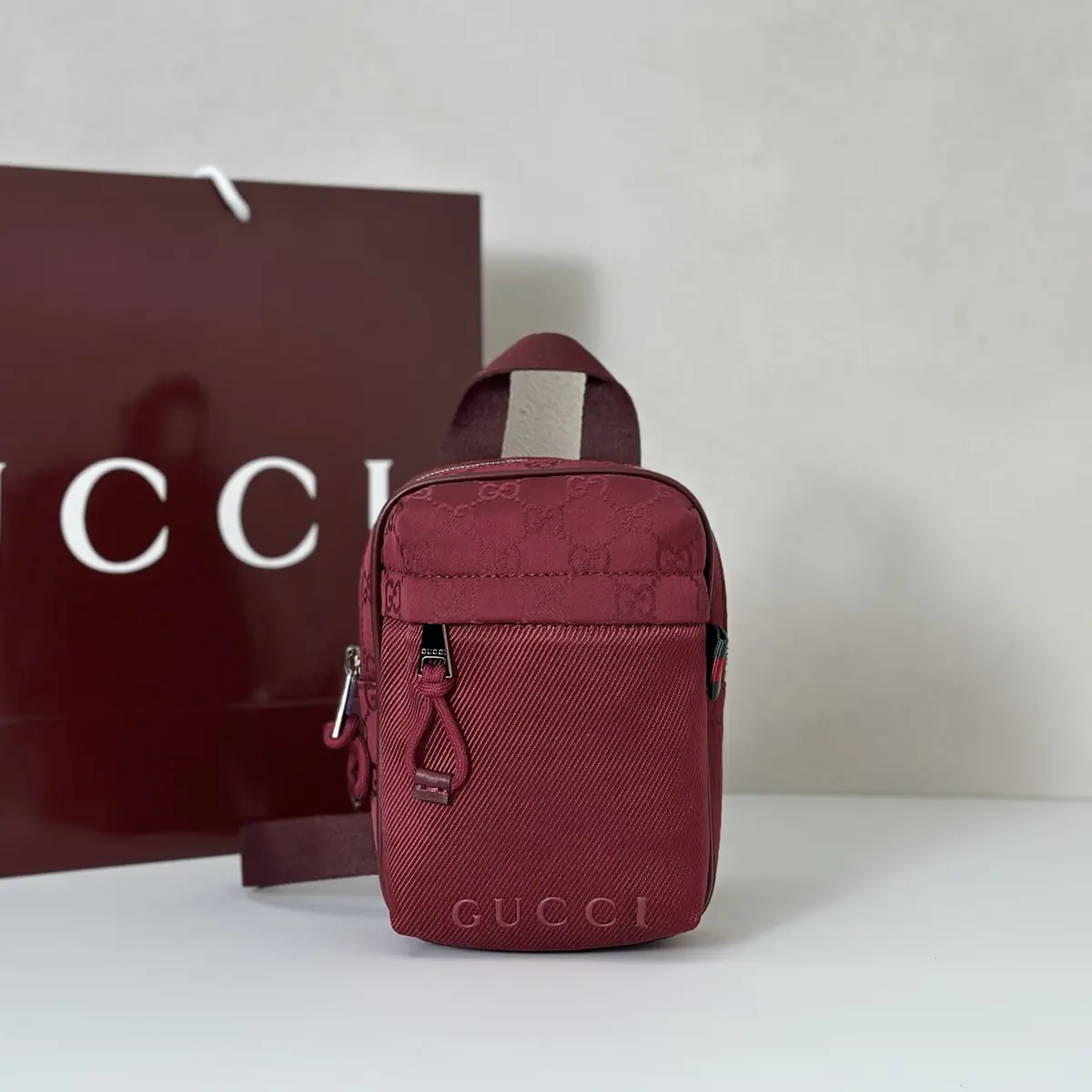 Gucci Style Red Canvas Bag Bags Bag detail image 1 from source 742320