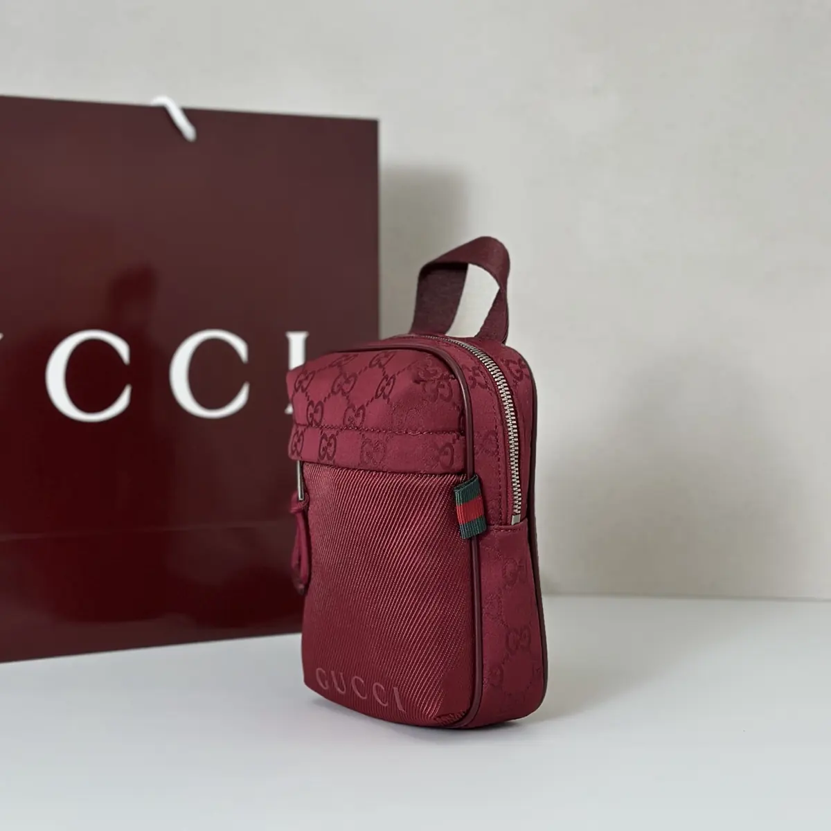 Gucci Style Red Canvas Bag Bags Bag detail image 2 from source 742320