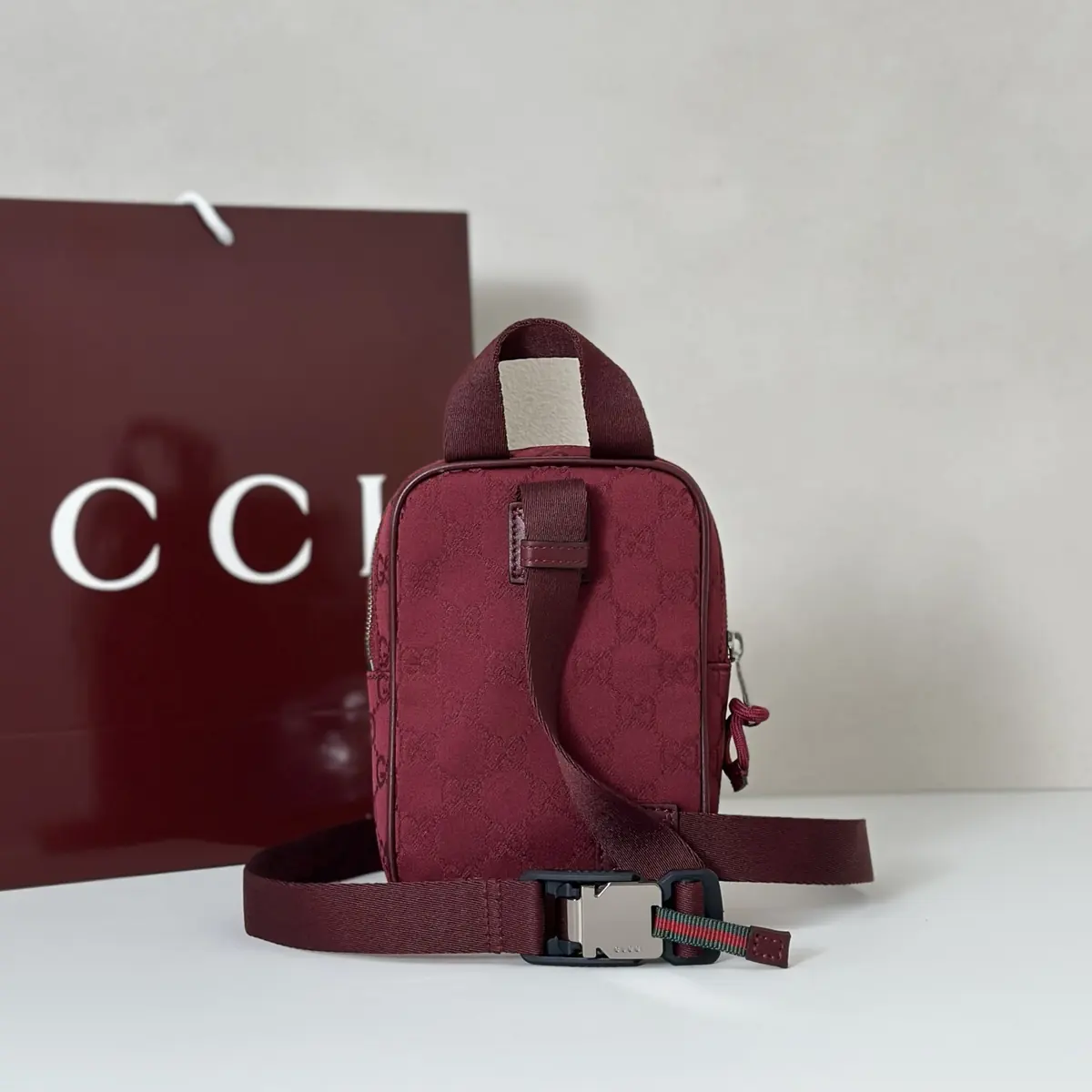 Gucci Style Red Canvas Bag Bags Bag detail image 3 from source 742320