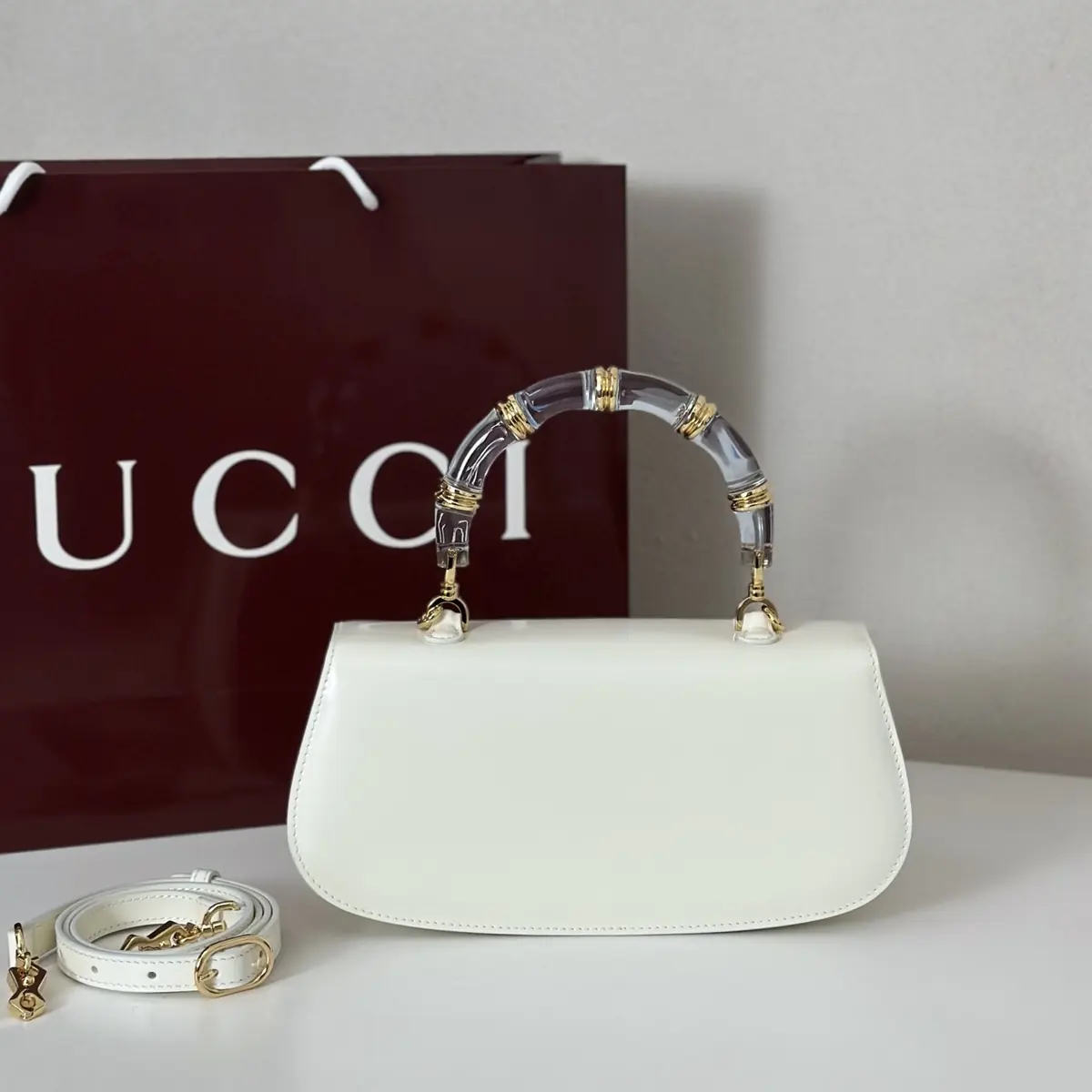Gucci Style White Bag Bags Bag detail image 3 from source 742324