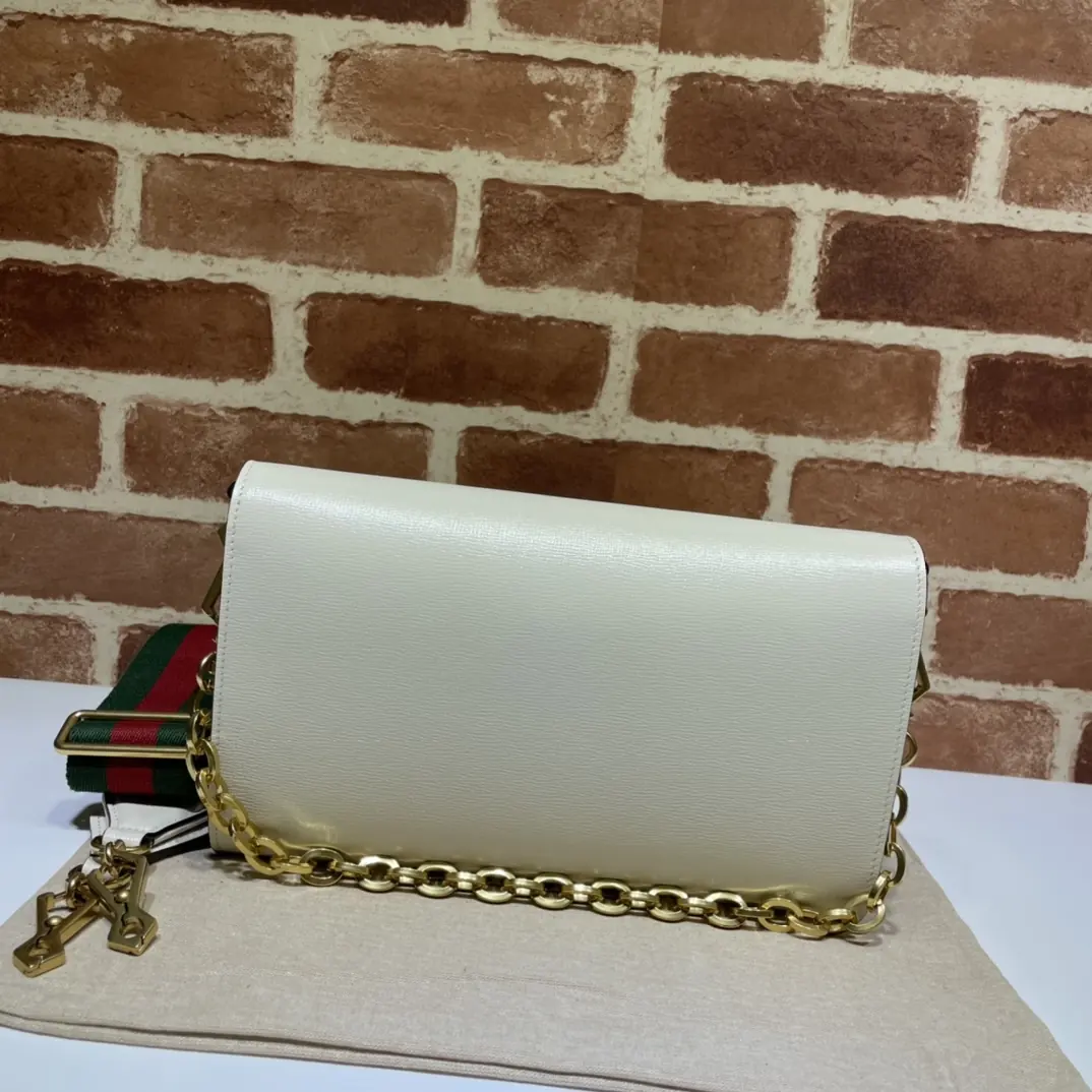 Gucci Style White Bag Lookbook Reference image 3