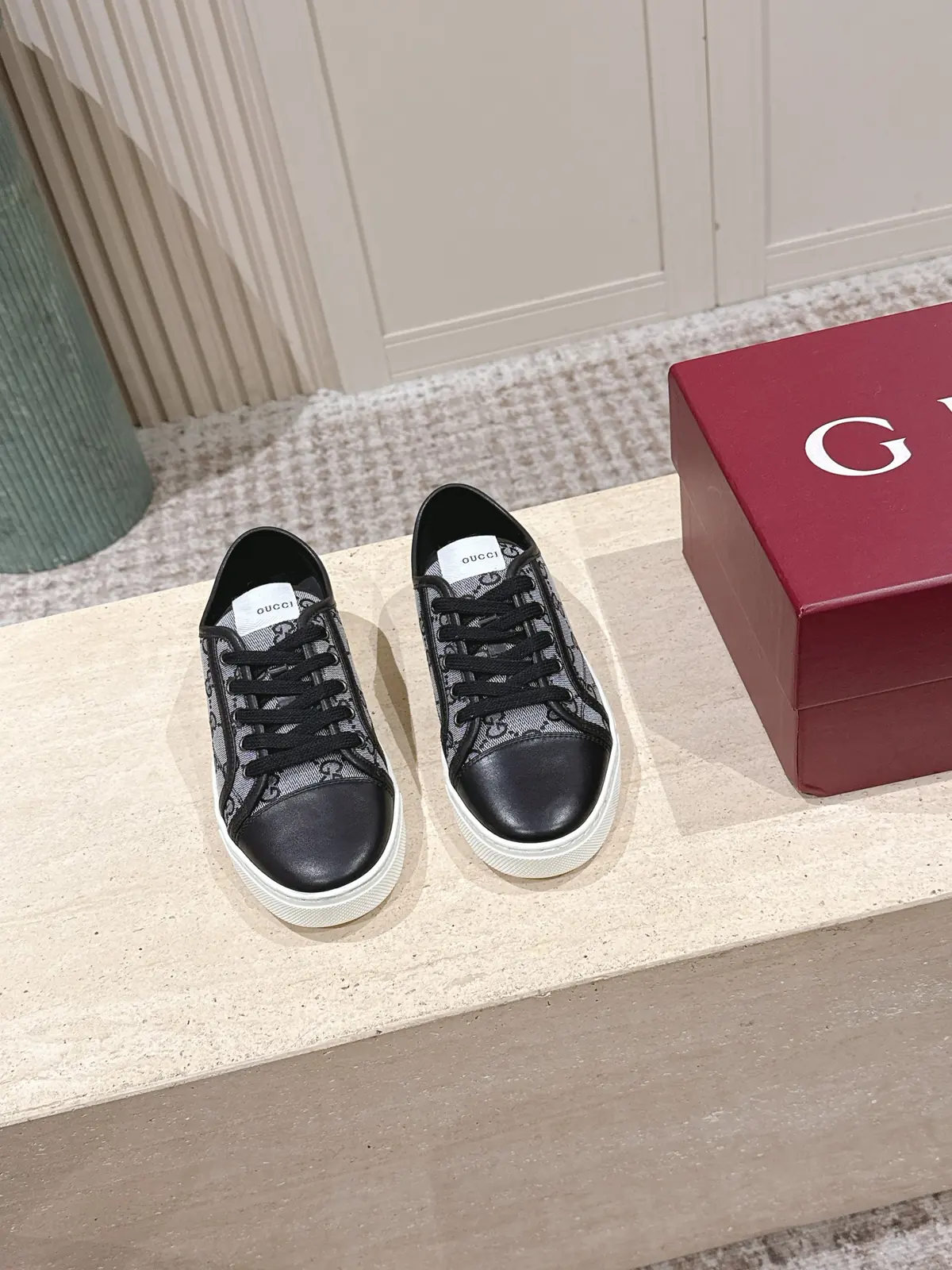 Gucci Style White Leather Women's Shoes Lookbook Reference image 2