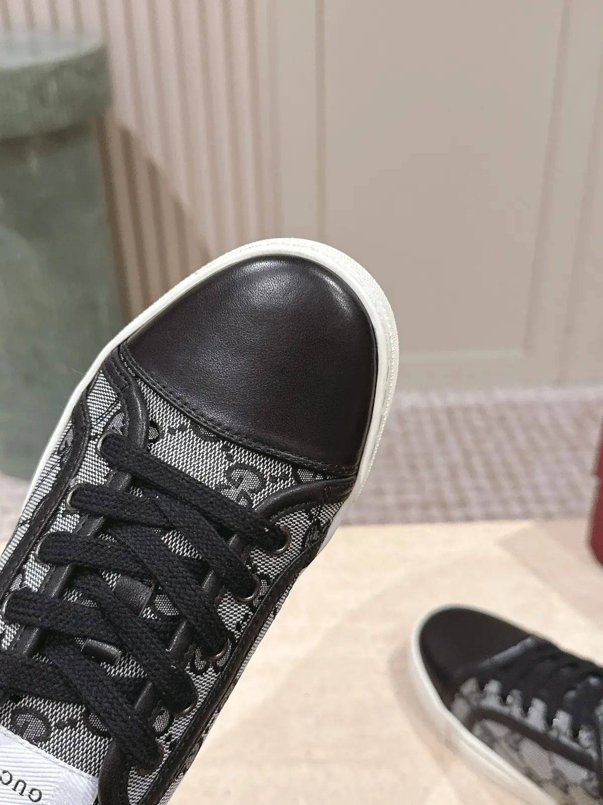 Gucci Style White Leather Women's Shoes Lookbook Reference image 6