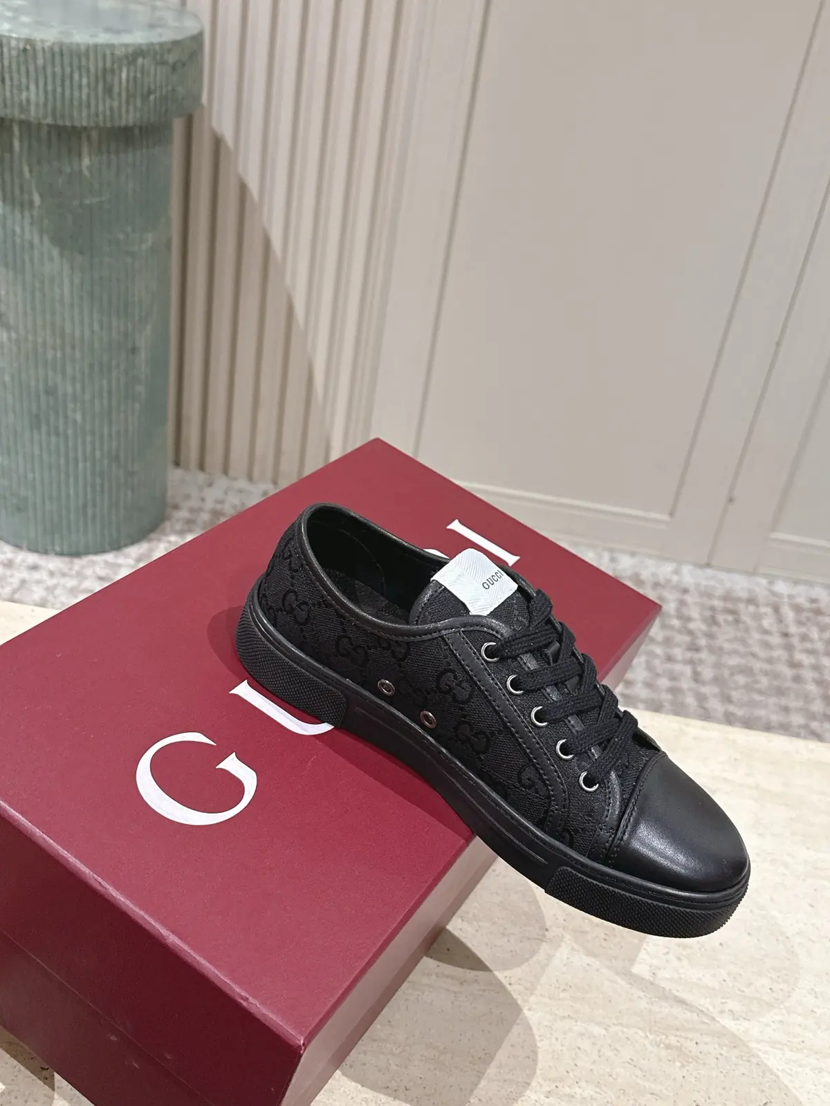 Gucci Style White Leather Women's Shoes Lookbook Reference image 4