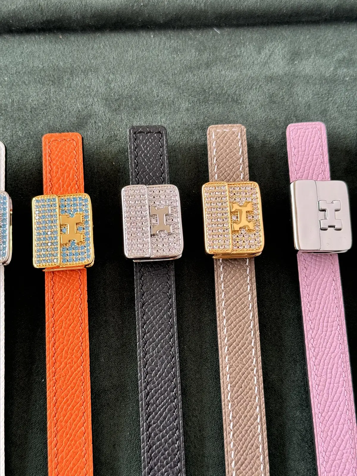 Hermes Style Beige Leather Women's Belts Lookbook Reference image 4