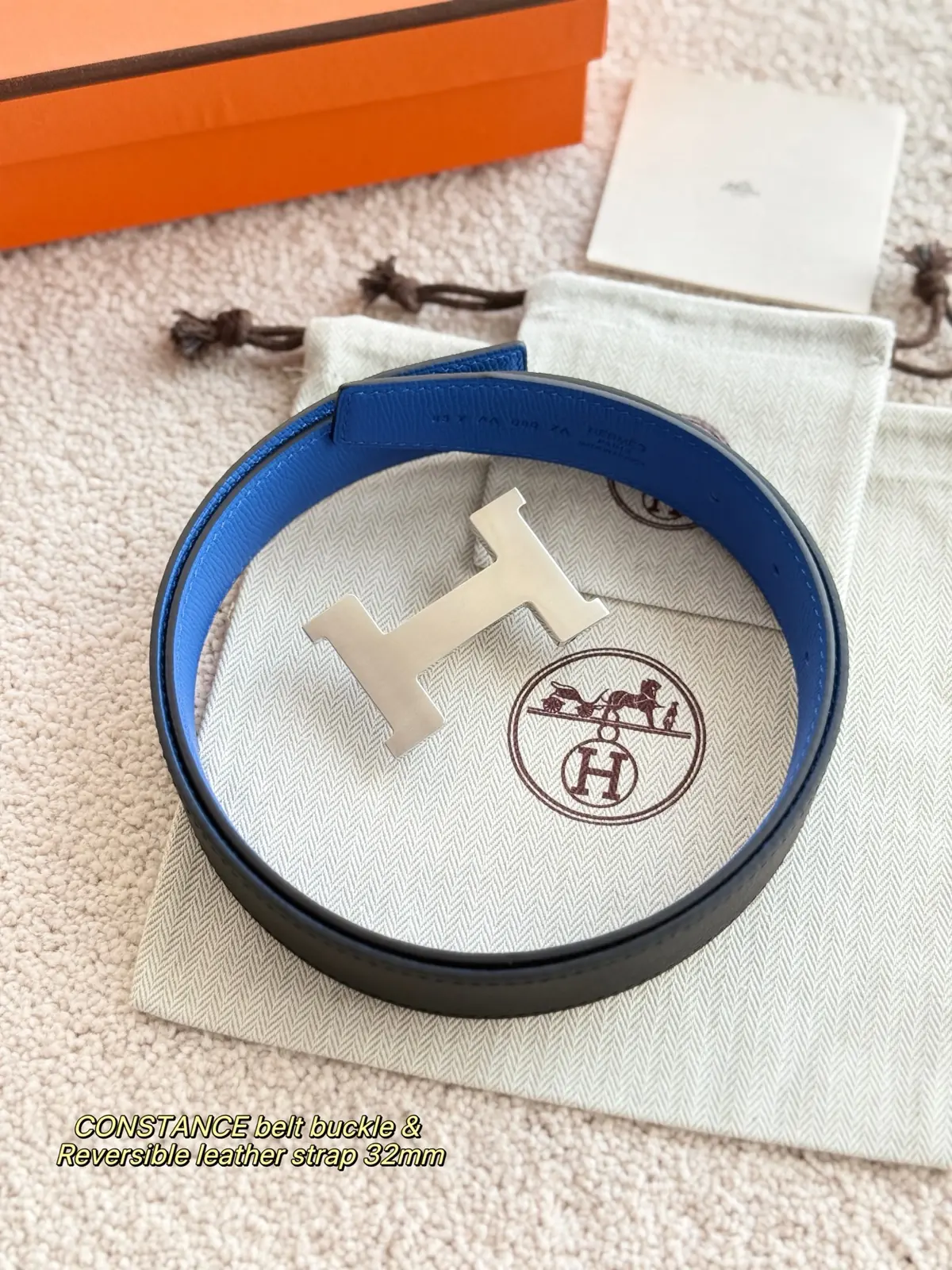 Hermes Style Leather Men's Belts Lookbook Reference image 1