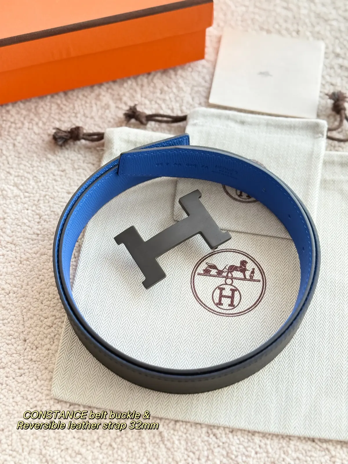 Hermes Style Leather Men's Belts Lookbook Reference image 1