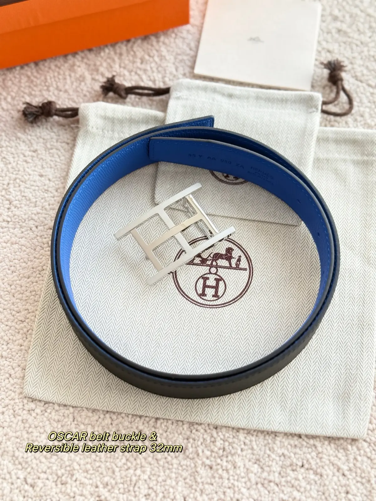 Hermes Style Leather Men's Belts Lookbook Reference image 1