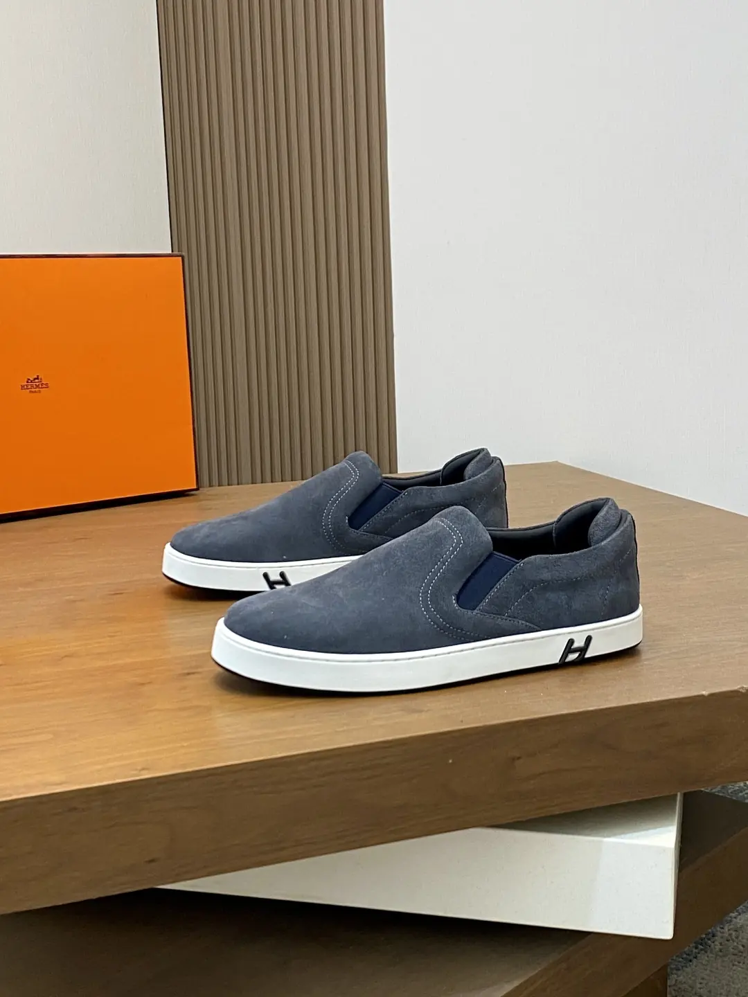 Hermes Style Leather Men's Shoes Lookbook Reference image 3