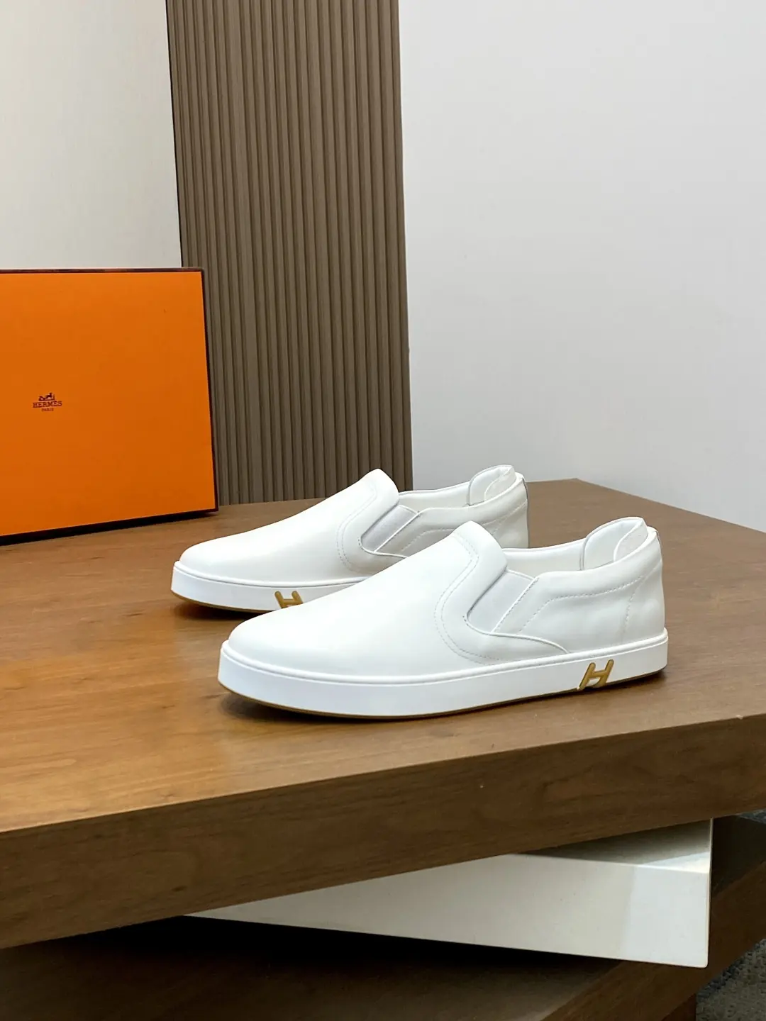 Hermes Style Leather Men's Shoes Lookbook Reference image 3